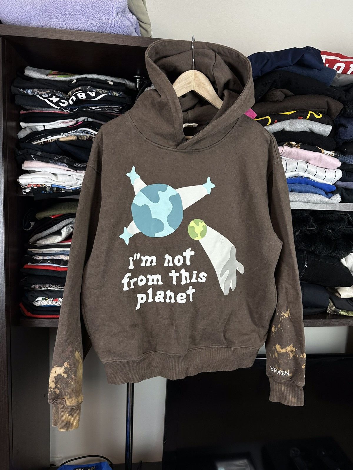 Broken Planet Broken Planet Market Hoodie Brown Size M Size US M / EU 48-50 / 2 - 2 Thumbnail