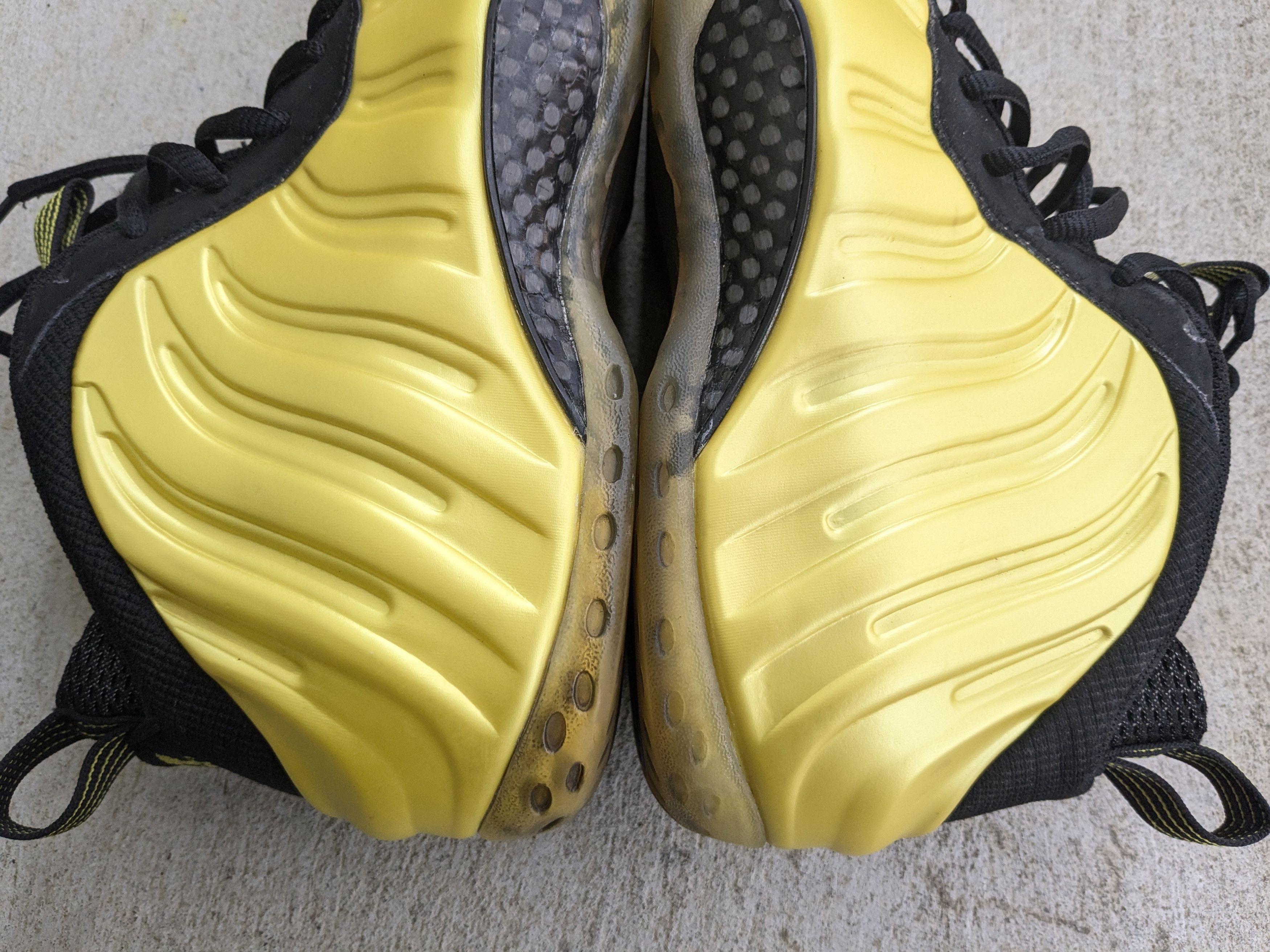Nike Nike Air Foamposite One Electrolime Yellow 314996-330 Black Size US 11.5 / EU 44-45 - 11 Thumbnail