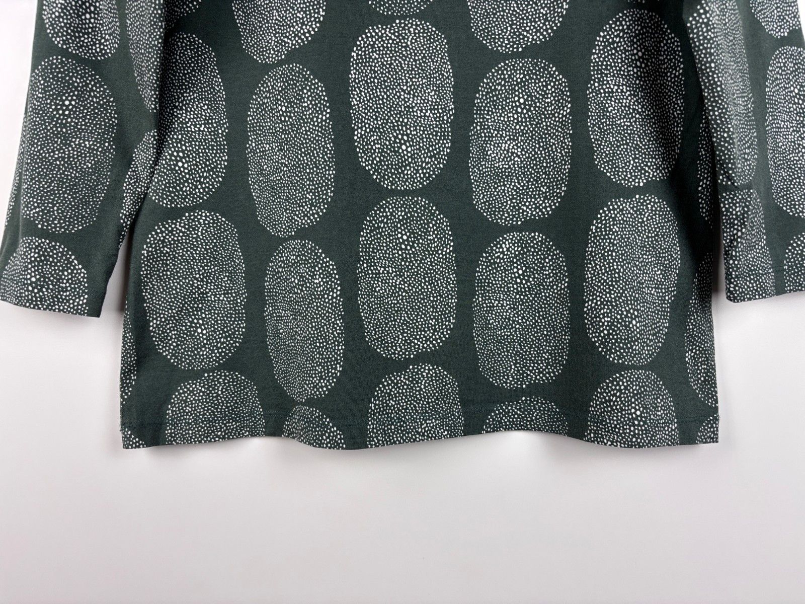 Marimekko Marimekko Ilma Tassu 3/4 Sleeve Pippurikera Pattern Top Size M / US 6-8 / IT 42-44 - 3 Thumbnail