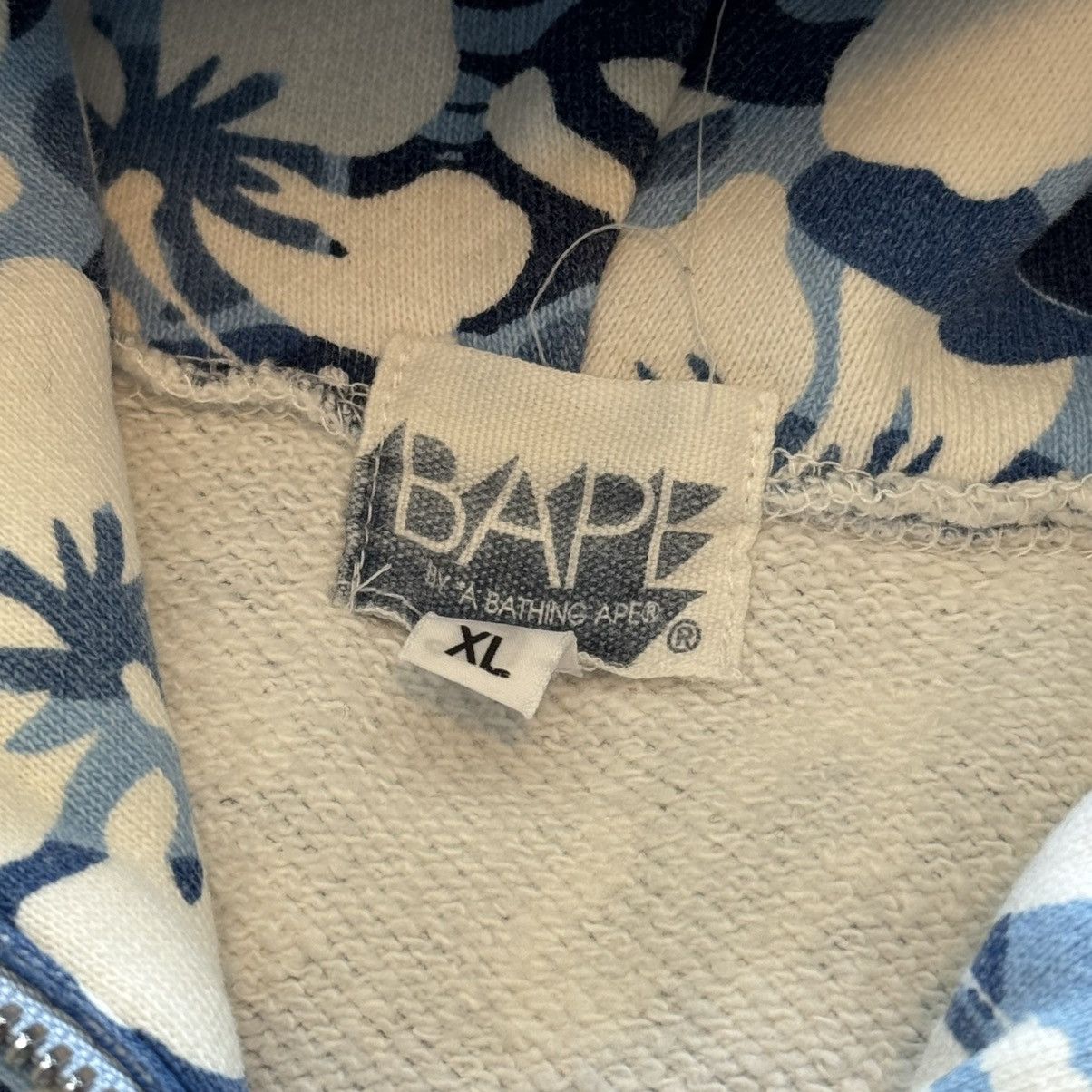 Bape Vintage Nigo Era Aloha Camo Full Zip Up Hoodie Sweater Size US XL / EU 56 / 4 - 11 Thumbnail