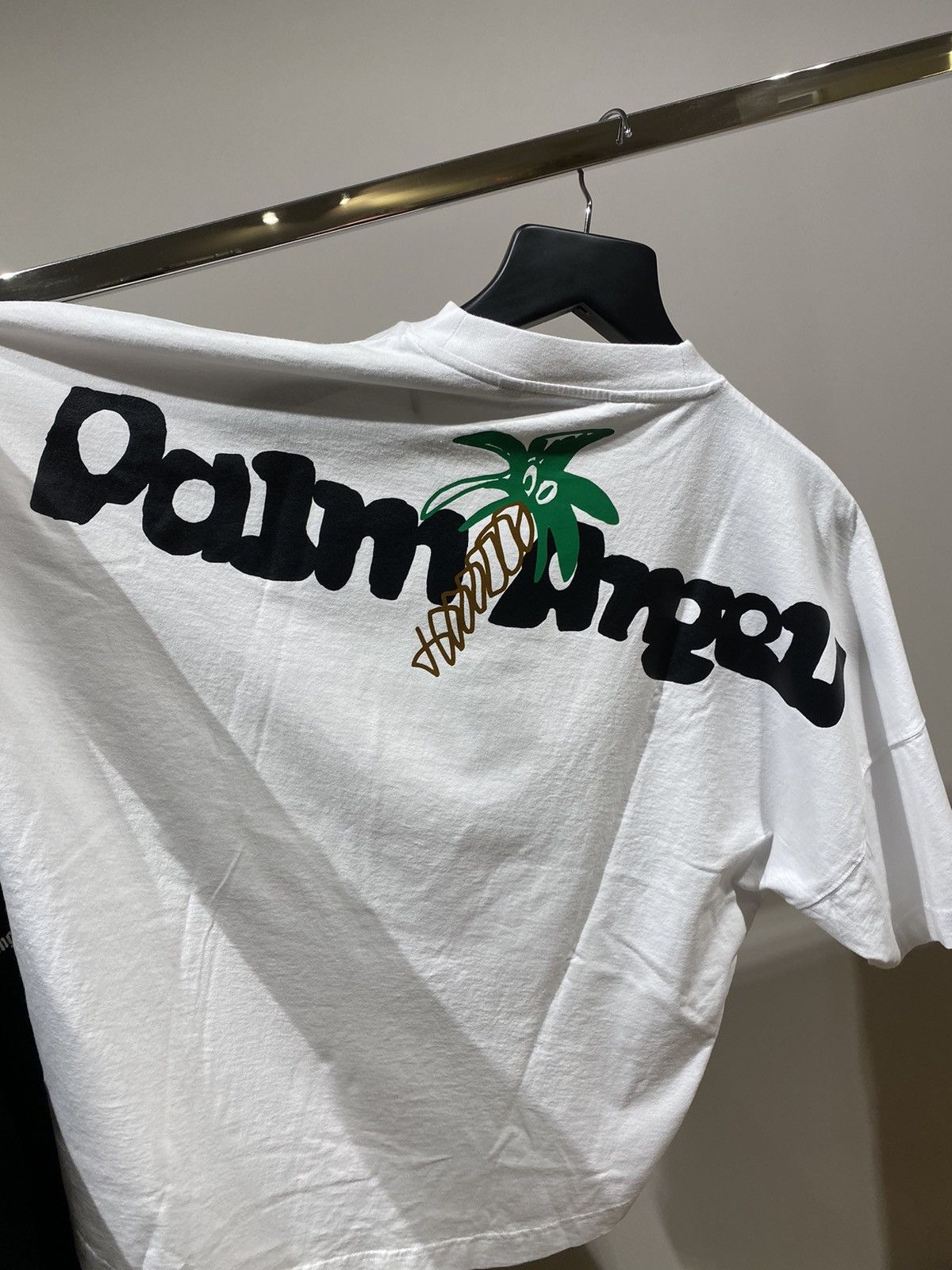 Palm Angels Palm Angels Backlogo Palm T-Shirt Size US XS / EU 42 / 0 - 4 Thumbnail