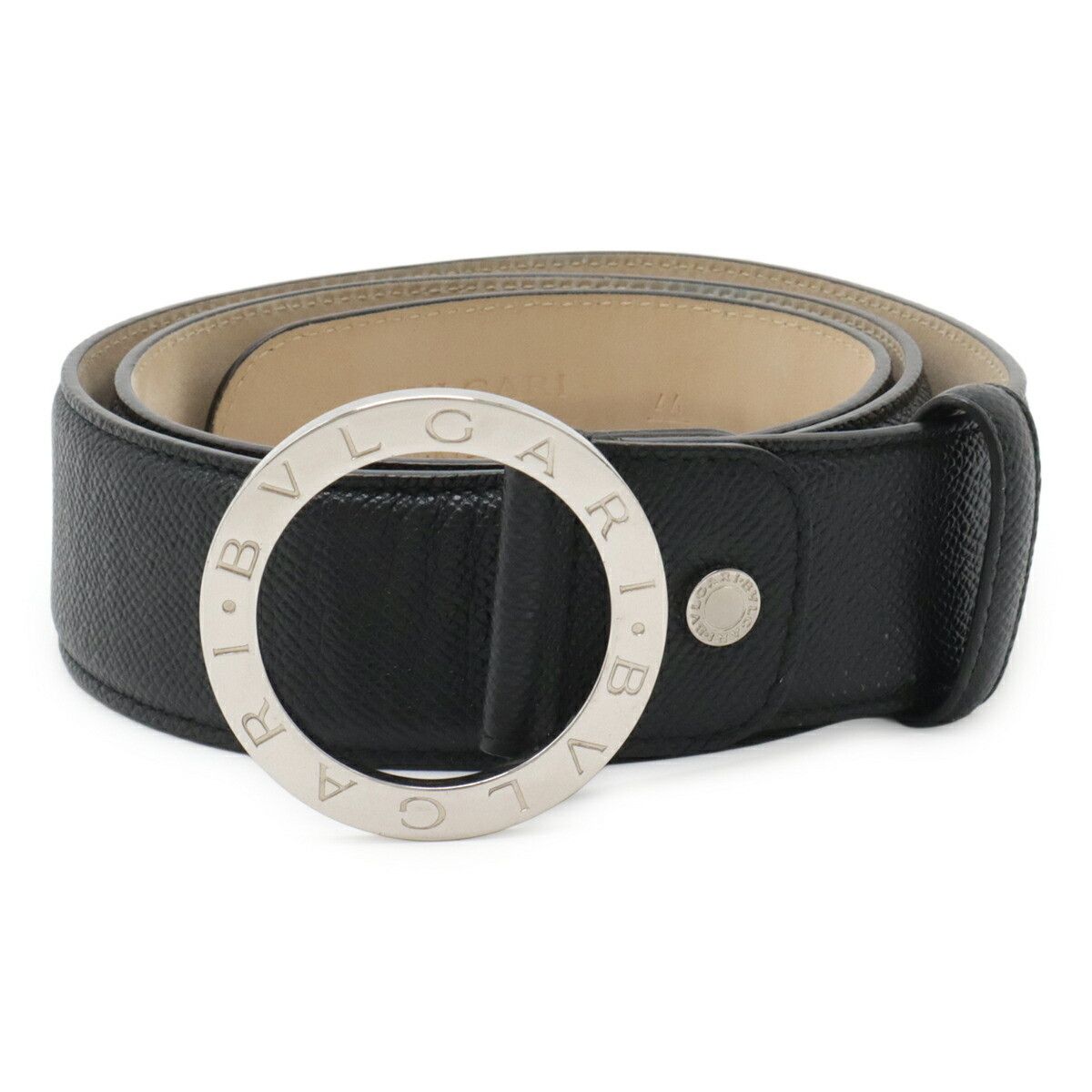 Bvlgari Bvlgari Bvlgari Bvlgari Grain Leather Belt Leather Belt DUTY FREE for USA Size ONE SIZE - 1 Thumbnail
