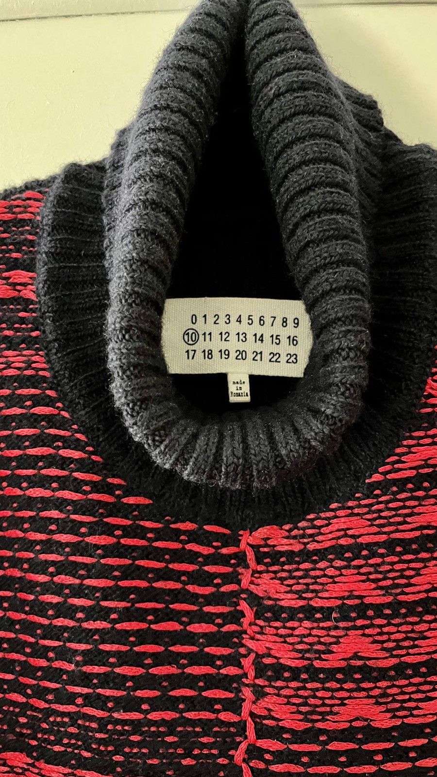 Maison Margiela Margiela Turtle Neck Wool Sweater Size US L / EU 52-54 / 3 - 3 Thumbnail