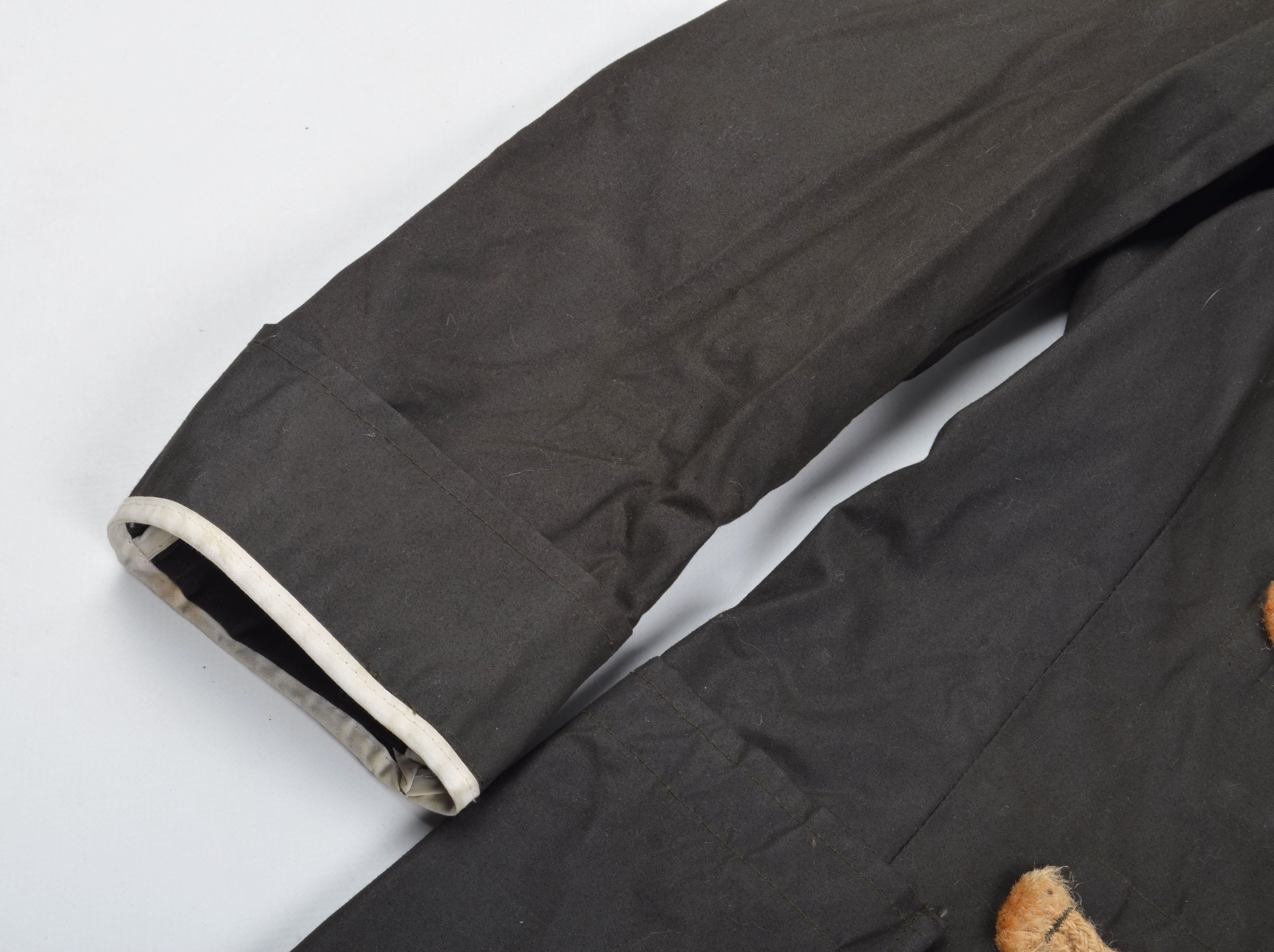 Gloverall Waxed Cotton Hooded Duffle Coat