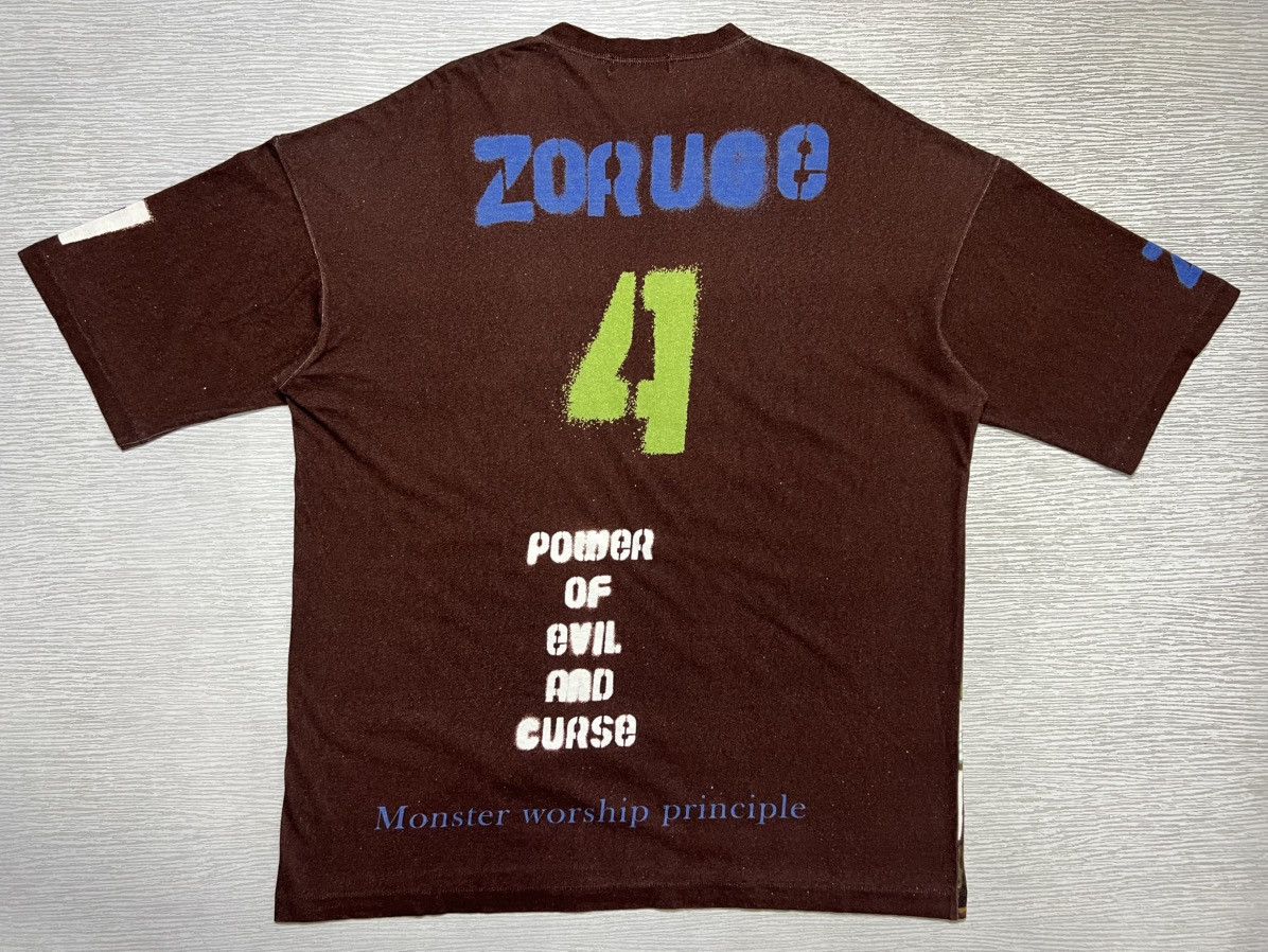 Undercover Undercover - S/S ‘19 - Tokyo Monster Print T-Shirt Bordeaux Size US XL / EU 56 / 4 - 2 Thumbnail
