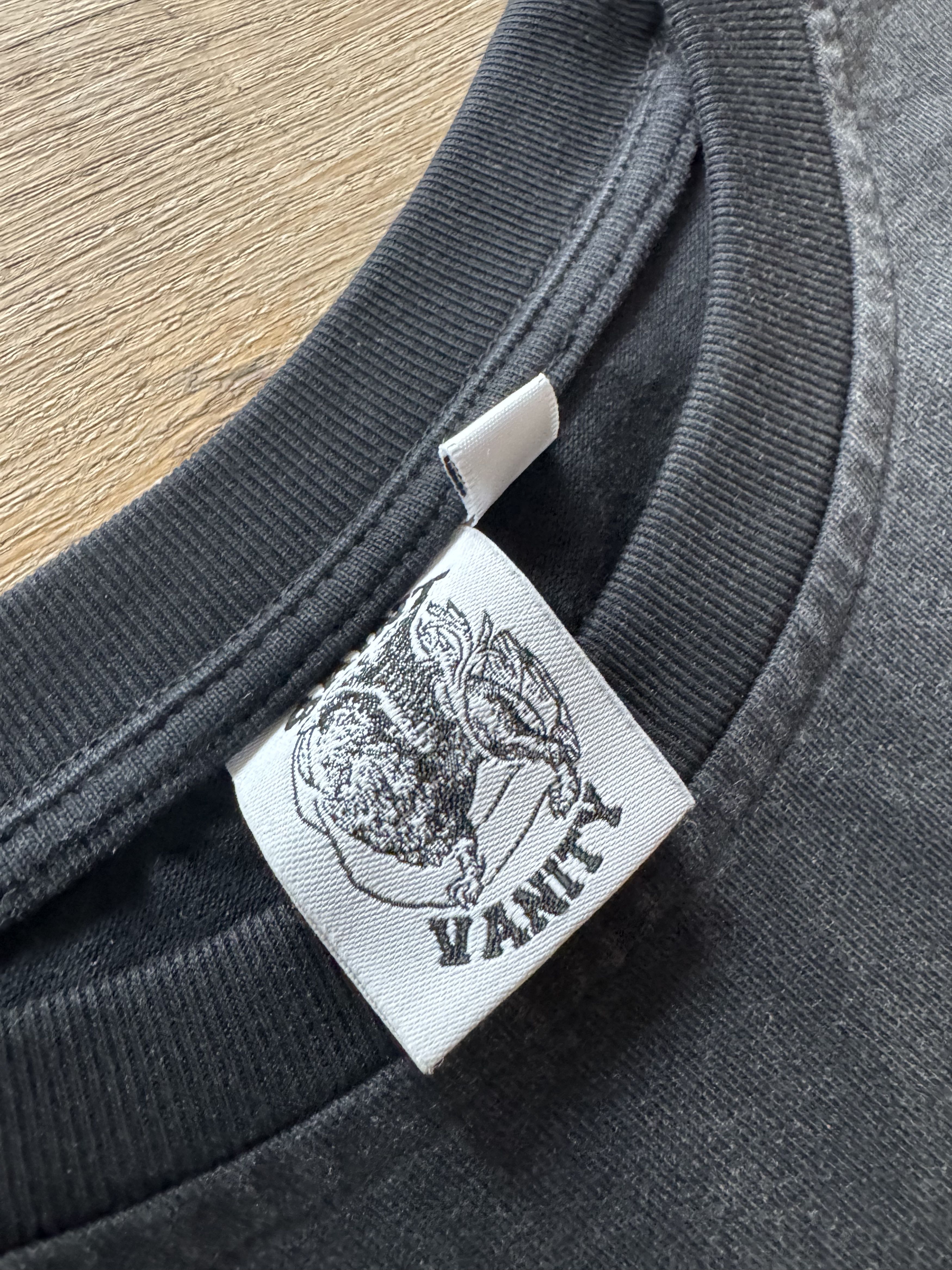 Saint Vanity SAINT VANITY SV LOGO TEE BLACK Size US L / EU 52-54 / 3 - 2 Thumbnail