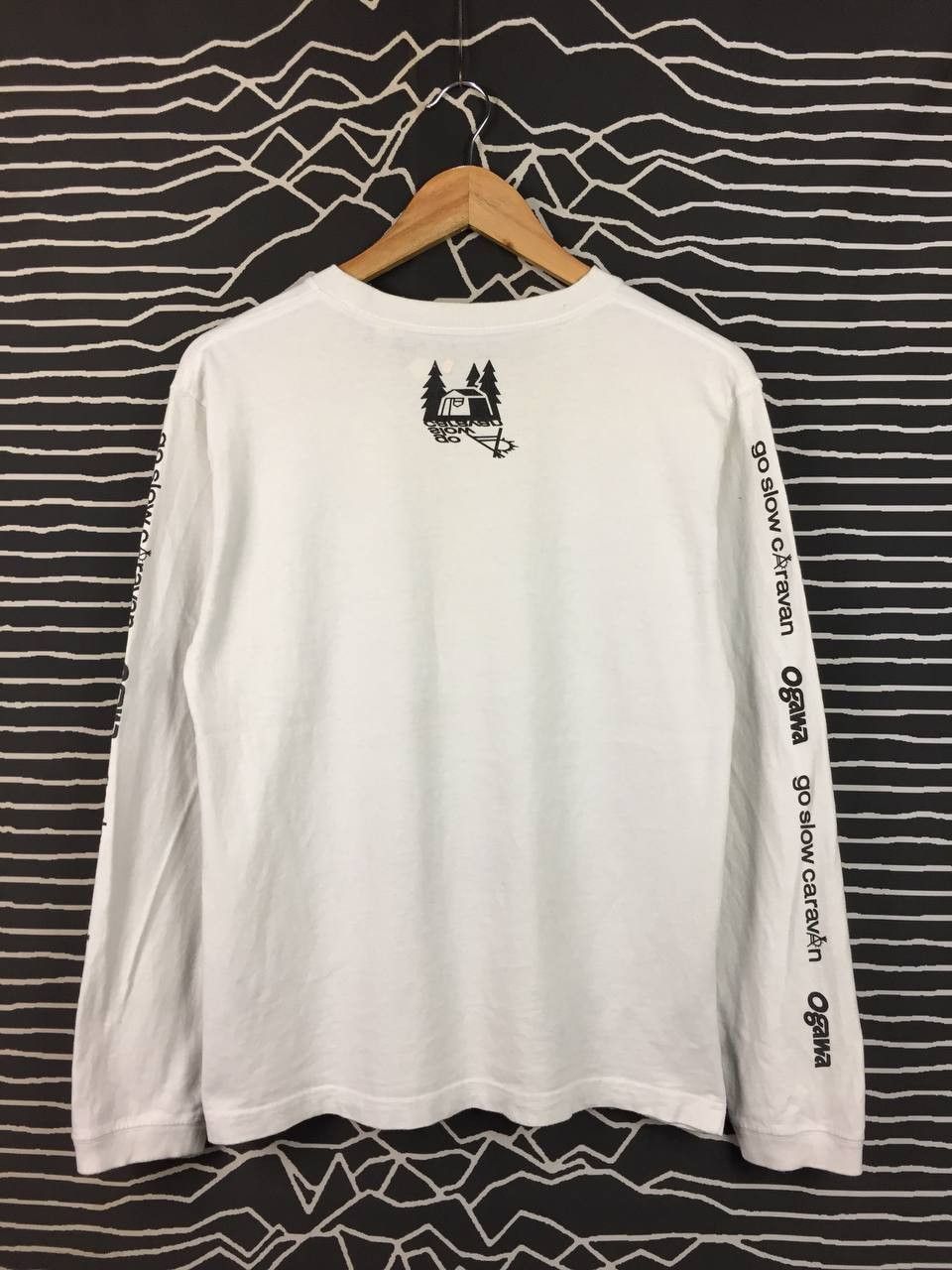 go slow caravan Go Slow Caravan Ogawa Camping Graphic Long Sleeve Tee Size US M / EU 48-50 / 2 - 8 Thumbnail