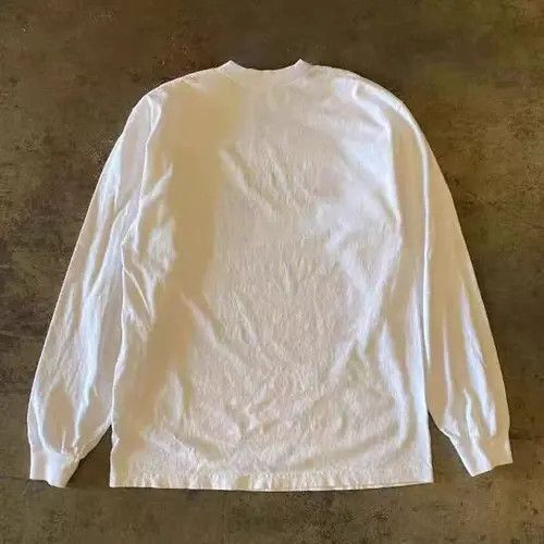 Other White washed loose retro tree print long sleeve tee Size US L / EU 52-54 / 3 - 6 Thumbnail