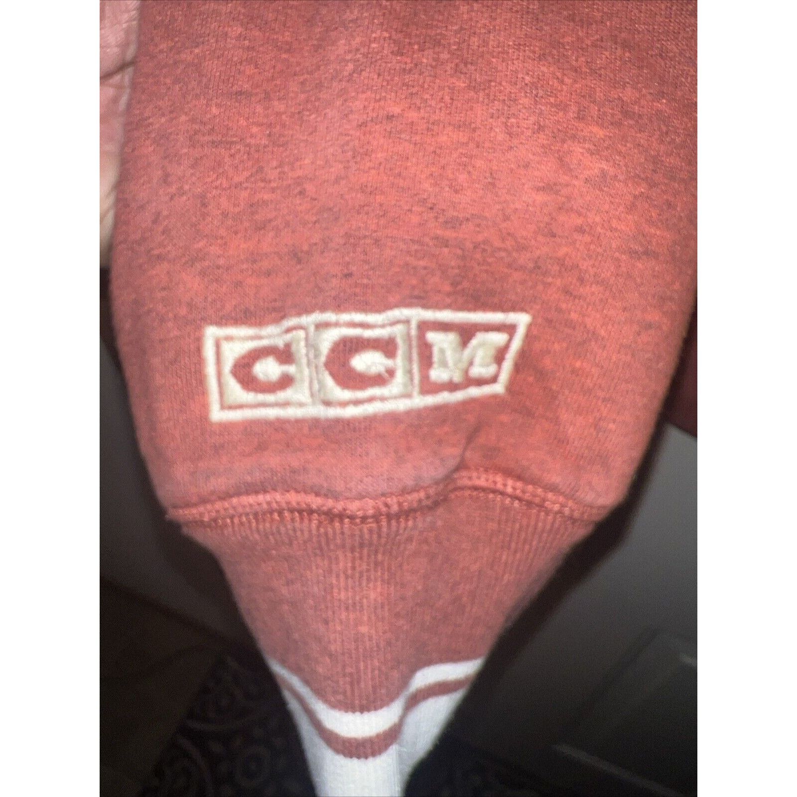 Ccm Vintage Detroit Red Wings Hoodie Jacket Full Zip Men Medium Size US M / EU 48-50 / 2 - 5 Thumbnail