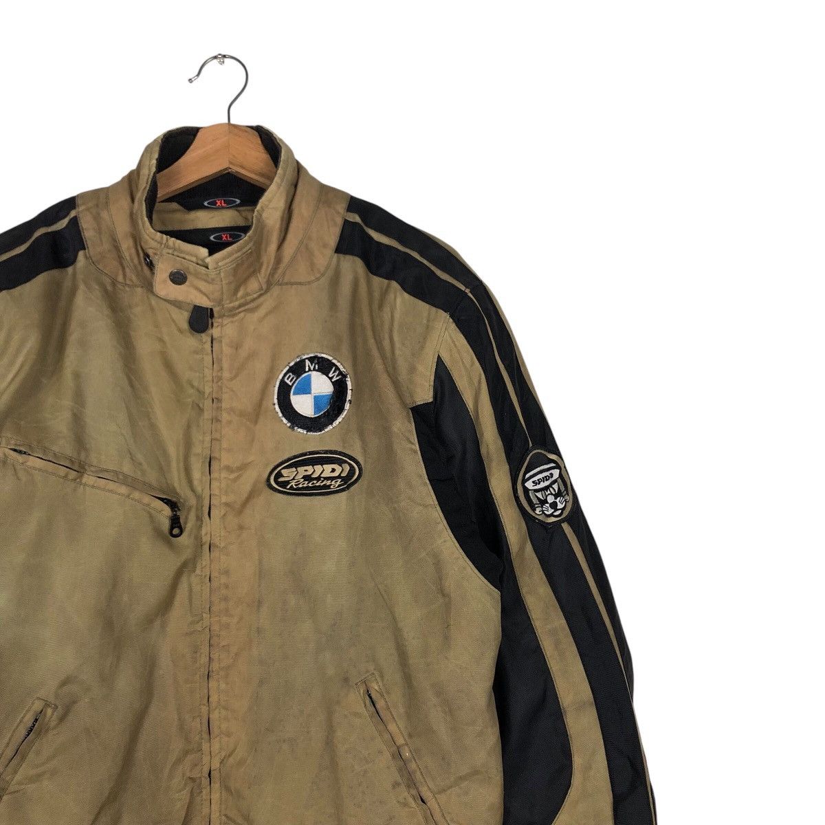 Hein Gericke 📌Vintage Spidi Racing Biker Jacket Bmw Patch Big Logo Size US XL / EU 56 / 4 - 7 Thumbnail