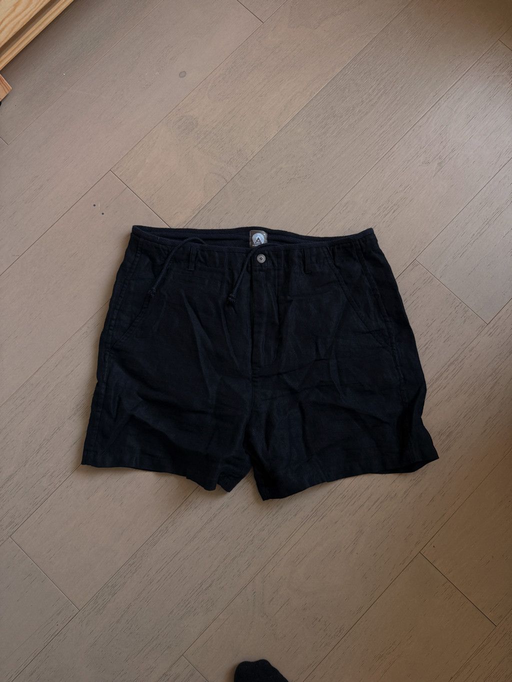 18 east linen shorts