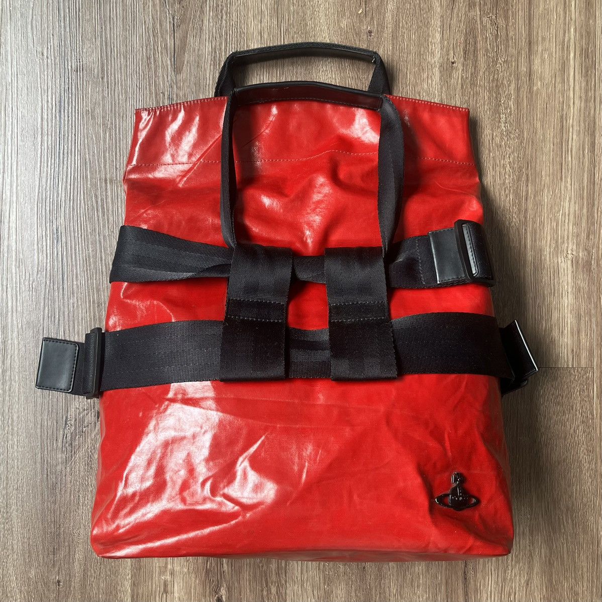 Vivienne Westwood Vivienne Westwood Strapped Leather Bag Size ONE SIZE - 2 Thumbnail