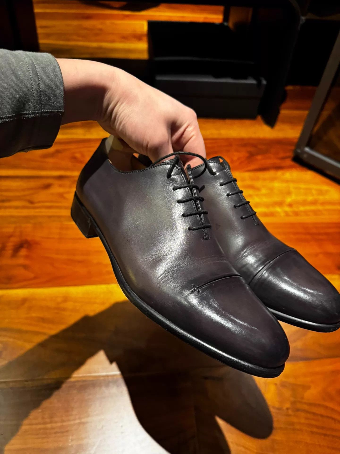 Berluti Berluti Classic Three-Joint Cap Toe Oxfords US 5.5 Size US 5.5 / EU 38 - 6 Thumbnail