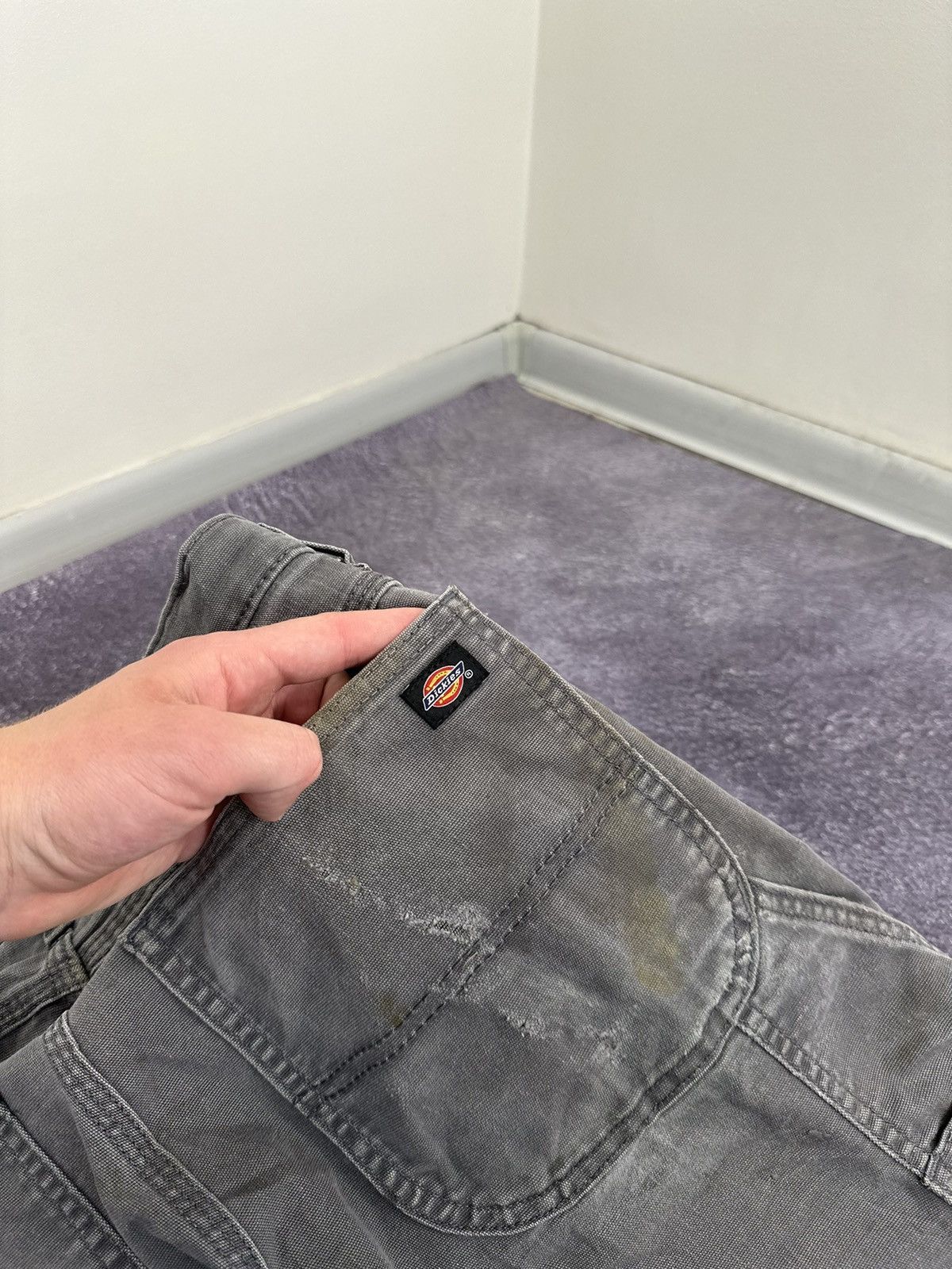 Dickies Vintage Dickies Faded Distressed Cargo Baggy Y2K Work Pants Size US 34 / EU 50 - 9 Thumbnail