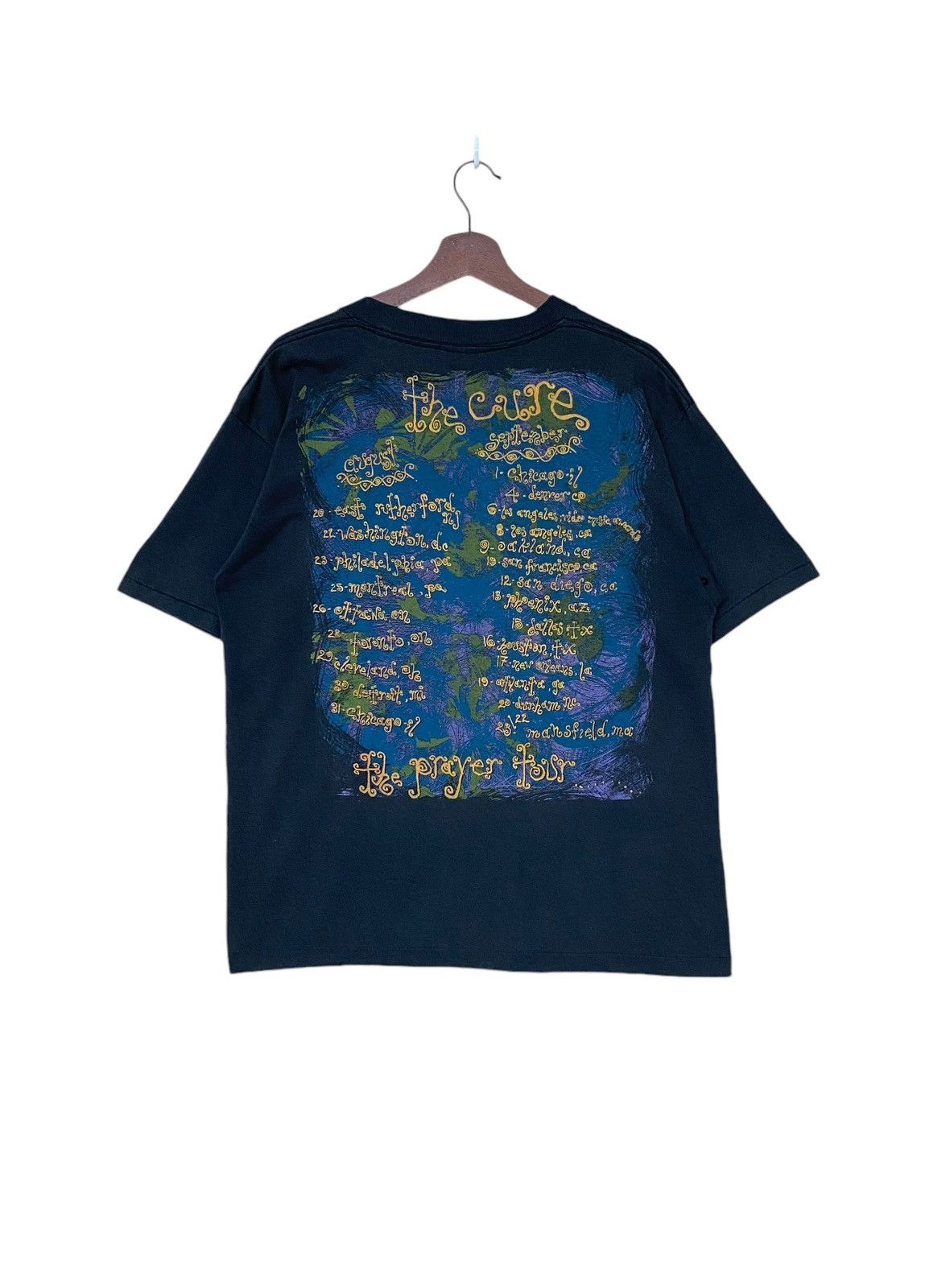Band Tees × Rap Tees × Vintage Vintage Band The Cure T-shirt 1990s Size US XL / EU 56 / 4 - 2 Thumbnail