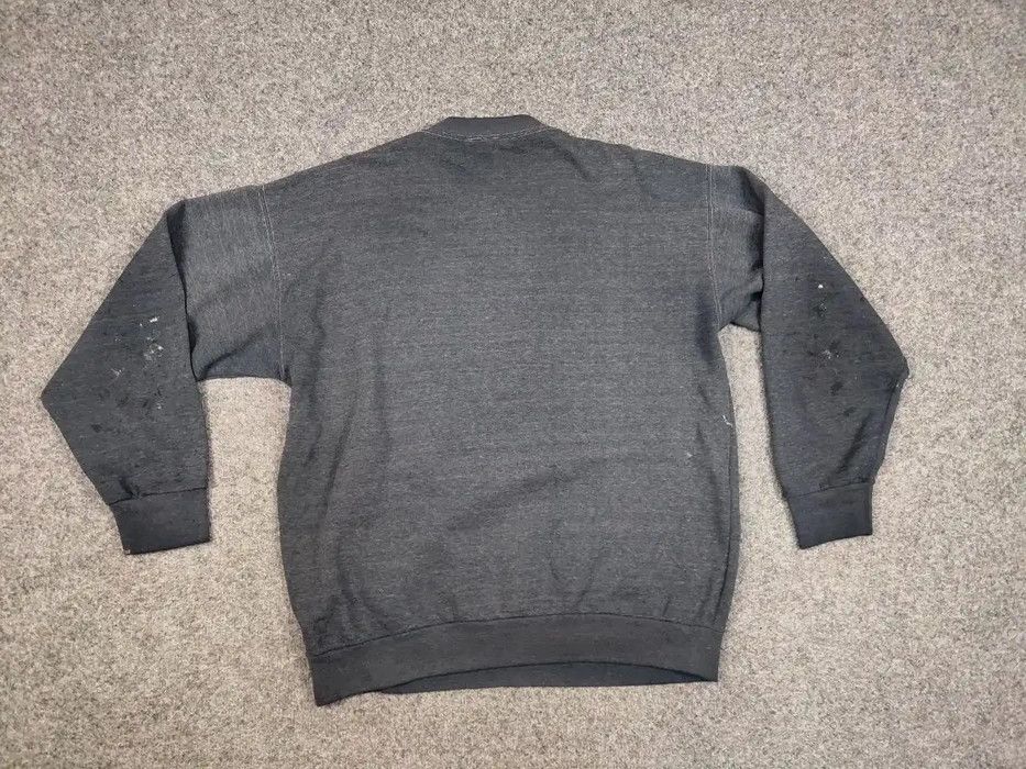 Nike Vintage 90's Nike Premier Distressed Paint Sweatshirt Size US L / EU 52-54 / 3 - 5 Thumbnail