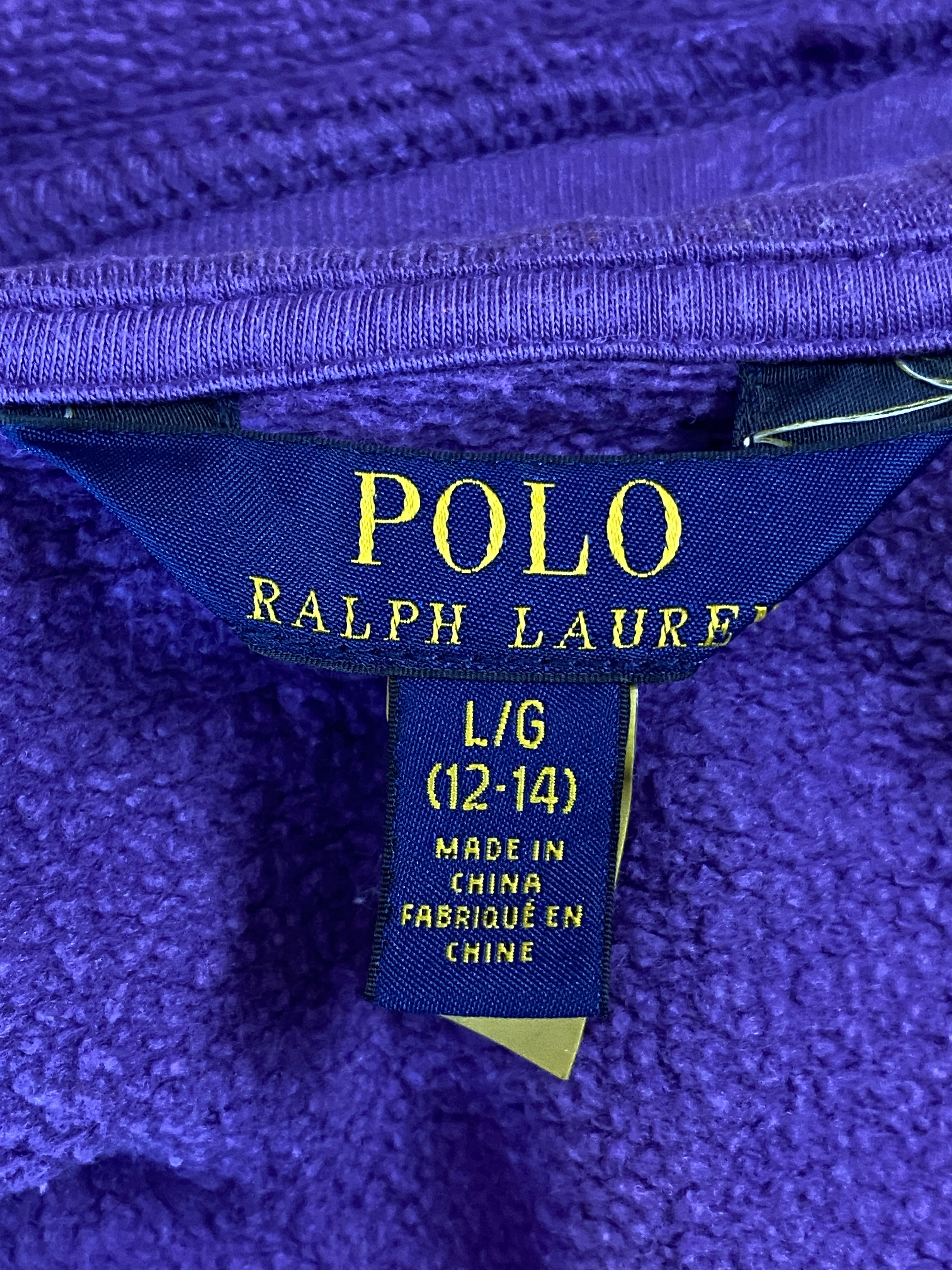 Polo Ralph Lauren × Ralph Lauren Polo Ralph Lauren Vintage Girls Hoodie - 12-14Y Size XS / US 0-2 / IT 36-38 - 5 Thumbnail