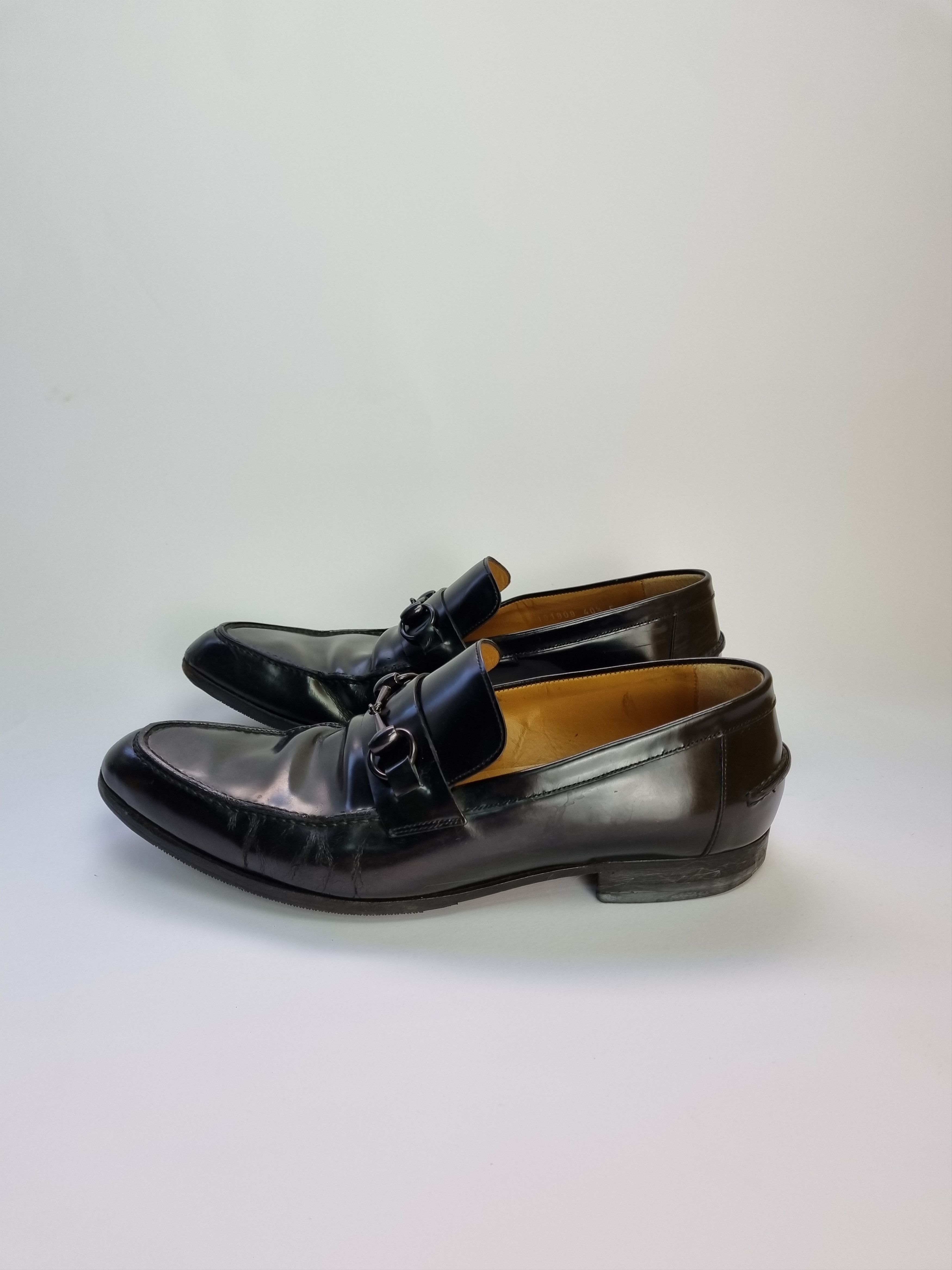 Gucci Vintage Gucci Vibram Leather Loafers Italian Shoes 181808 Size US 7 / EU 40 - 3 Thumbnail