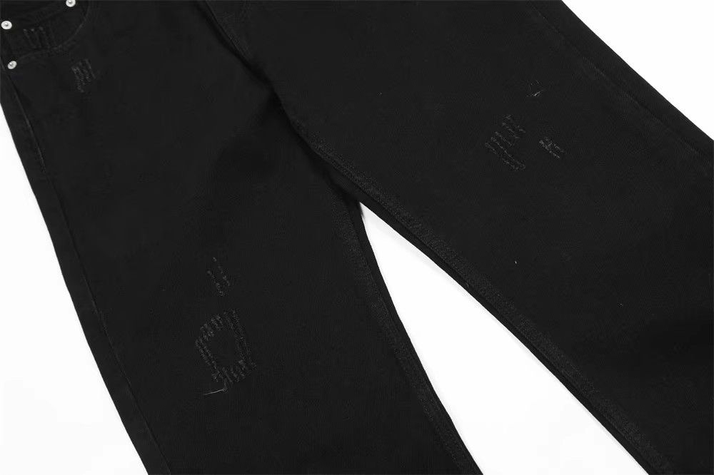 Japanese Brand × Jean Men's all-match loose casual washed straight jeans Size US 32 / EU 48 - 5 Thumbnail