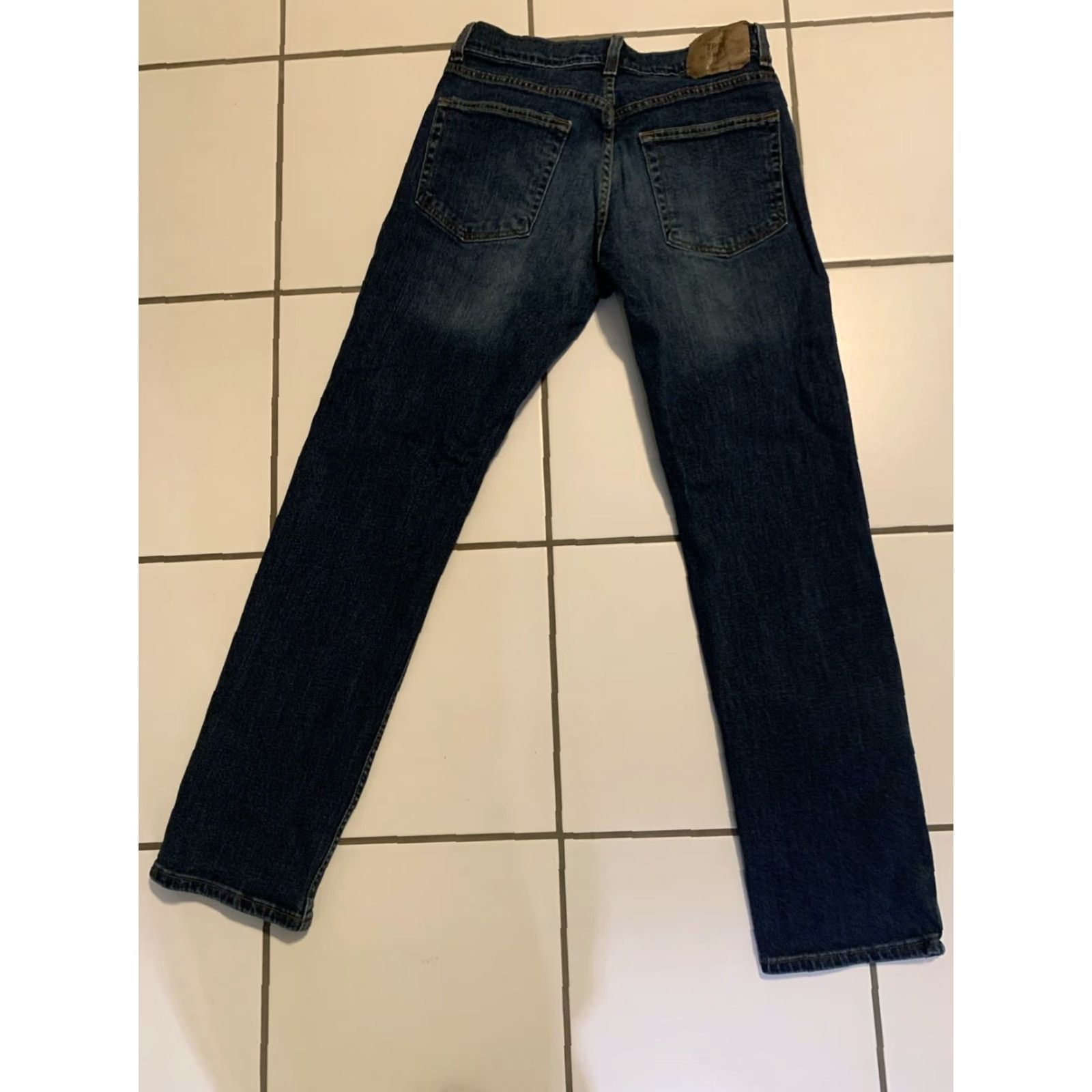 Vintage True Craft Athletic Jeans Mens Size 30x32 Blue Straight Fit Size US 30 / EU 46 - 2 Thumbnail