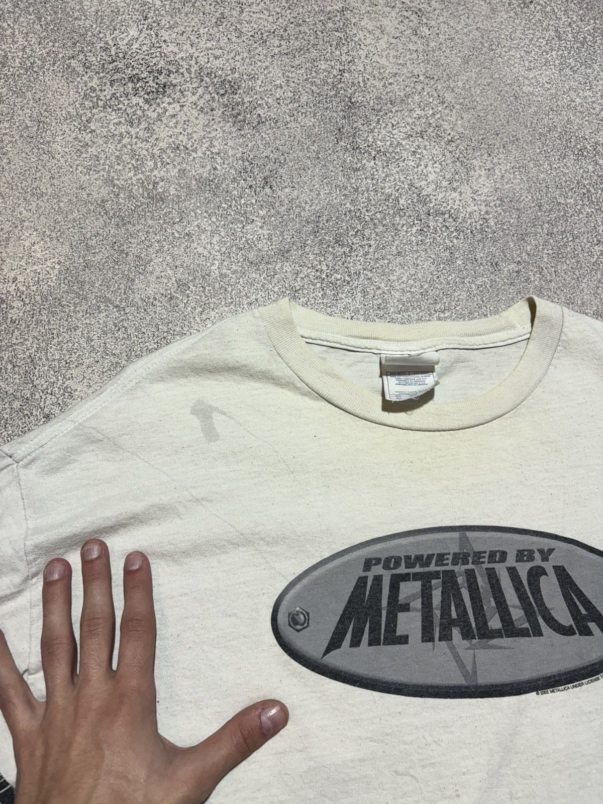 Band Tees Vintage Metallica Shirt XLarge 2002 Long Sleeve Pre Owned Size US XL / EU 56 / 4 - 9 Thumbnail