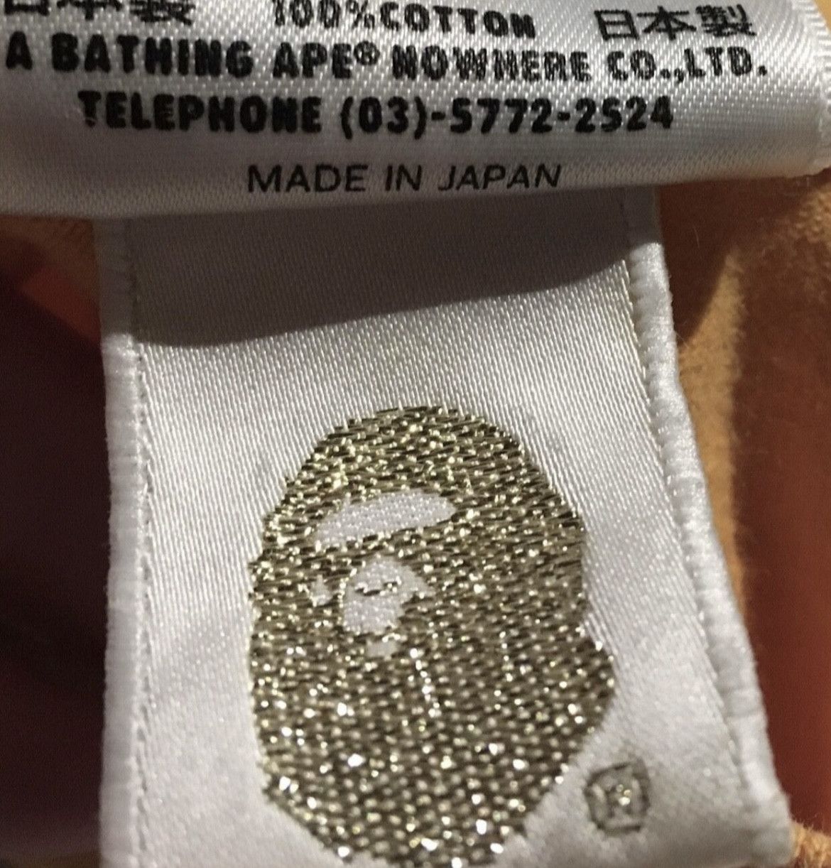 Bape Bape logo tee shirt Size US M / EU 48-50 / 2 - 5 Thumbnail