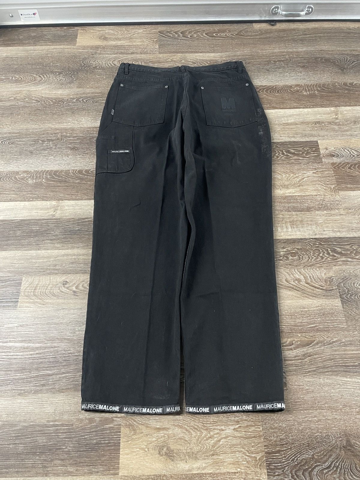 Other Vintage 2000s Maurice Malone baggy carpenter unique jeans Size US 38 / EU 54 - 1 Thumbnail