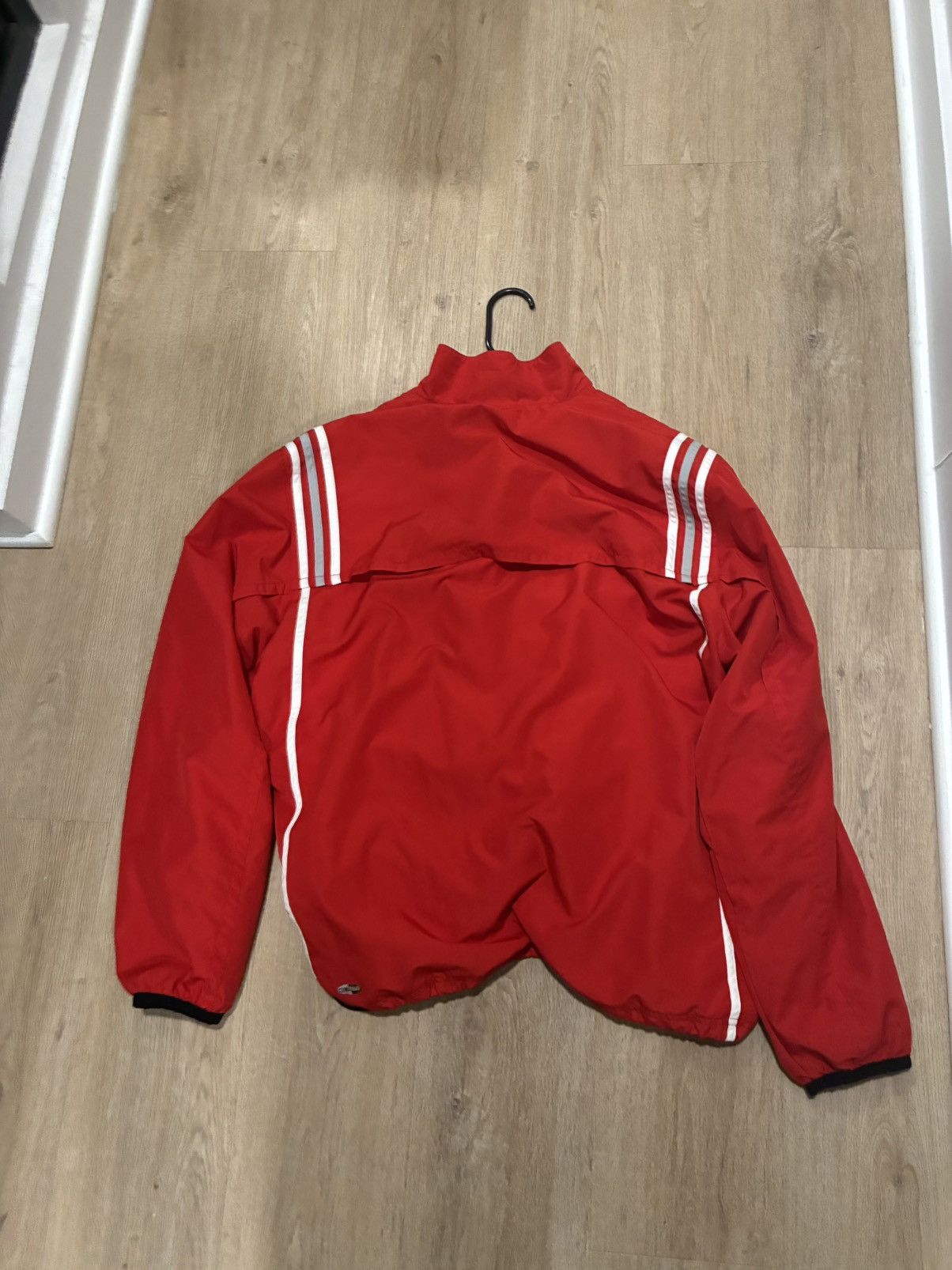 Adidas Adidas red windbreaker jacket Size L #windbreaker Size US L / EU 52-54 / 3 - 2 Thumbnail