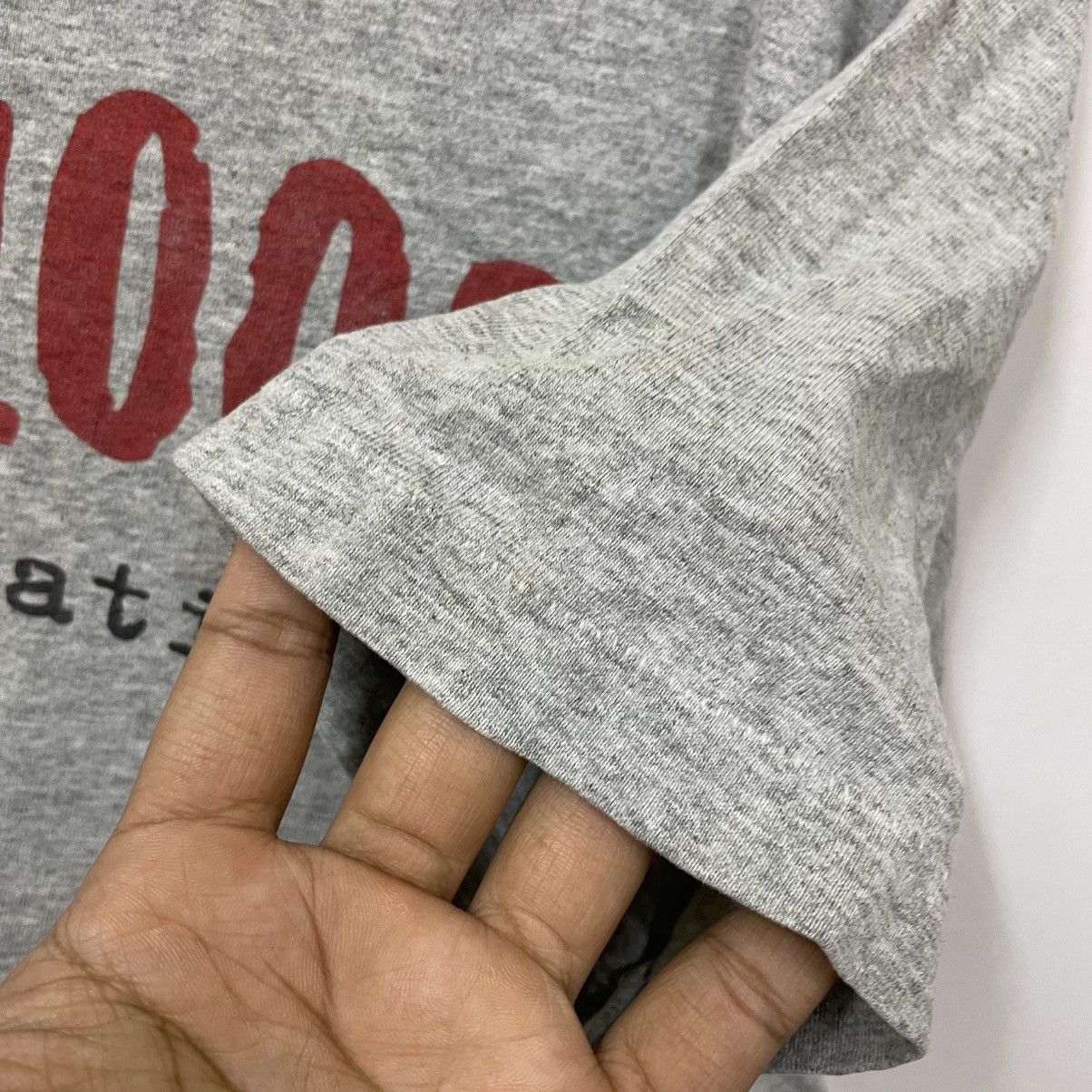 Band Tees Vintage 90s ROCK 100.3 The Rock Station Radio Frequency Size US XL / EU 56 / 4 - 3 Thumbnail