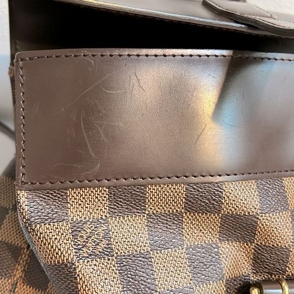 Louis Vuitton Louis Vuitton Damier Ebene Soho Vintage Backpack Size ONE SIZE - 11 Thumbnail