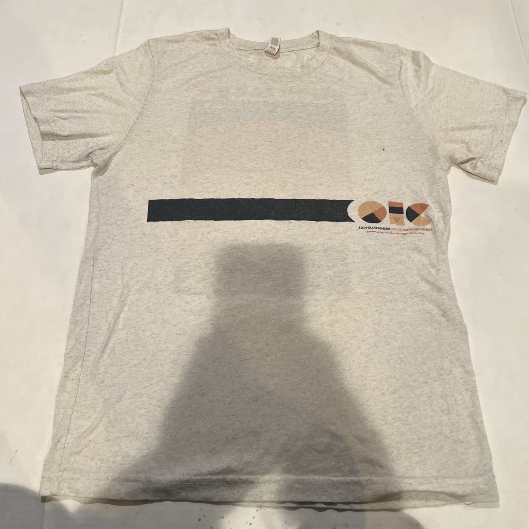 Vintage VINTAGE Kai Elua Outrigger Canoe Club Iron Champs Shirt M Heather Gray Graphic Print Surfer Canoe 2019 Men Mens Size US M / EU 48-50 / 2 - 2 Thumbnail