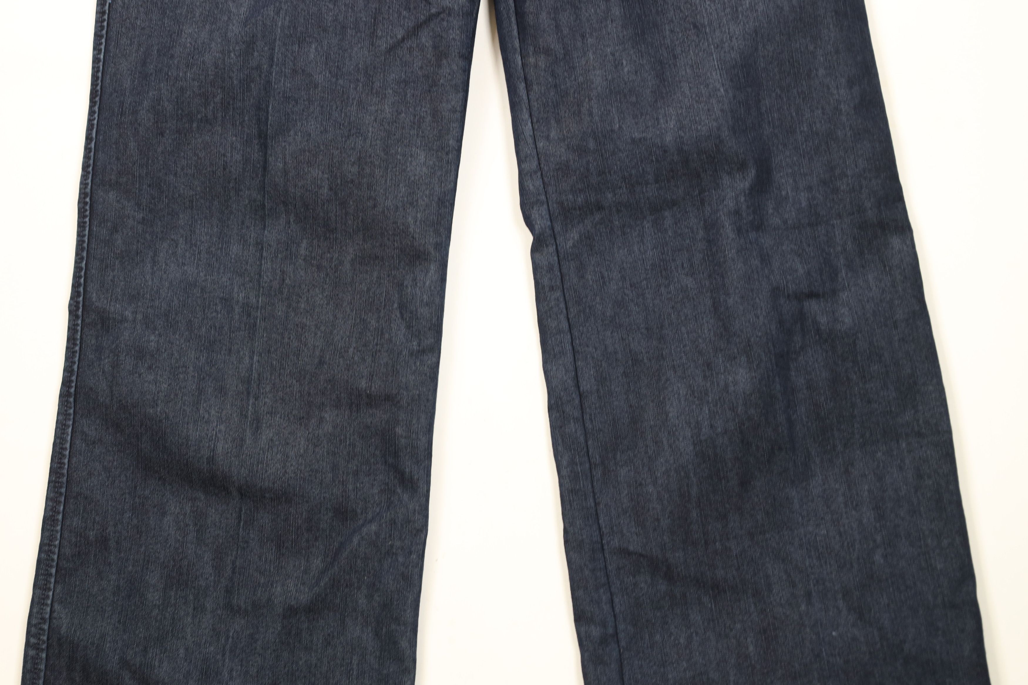 Express × Vintage Vintage Y2K Express Stretch Wide Leg Bell Bottoms Jeans Blue Size 28" / US 6 / IT 42 - 3 Thumbnail