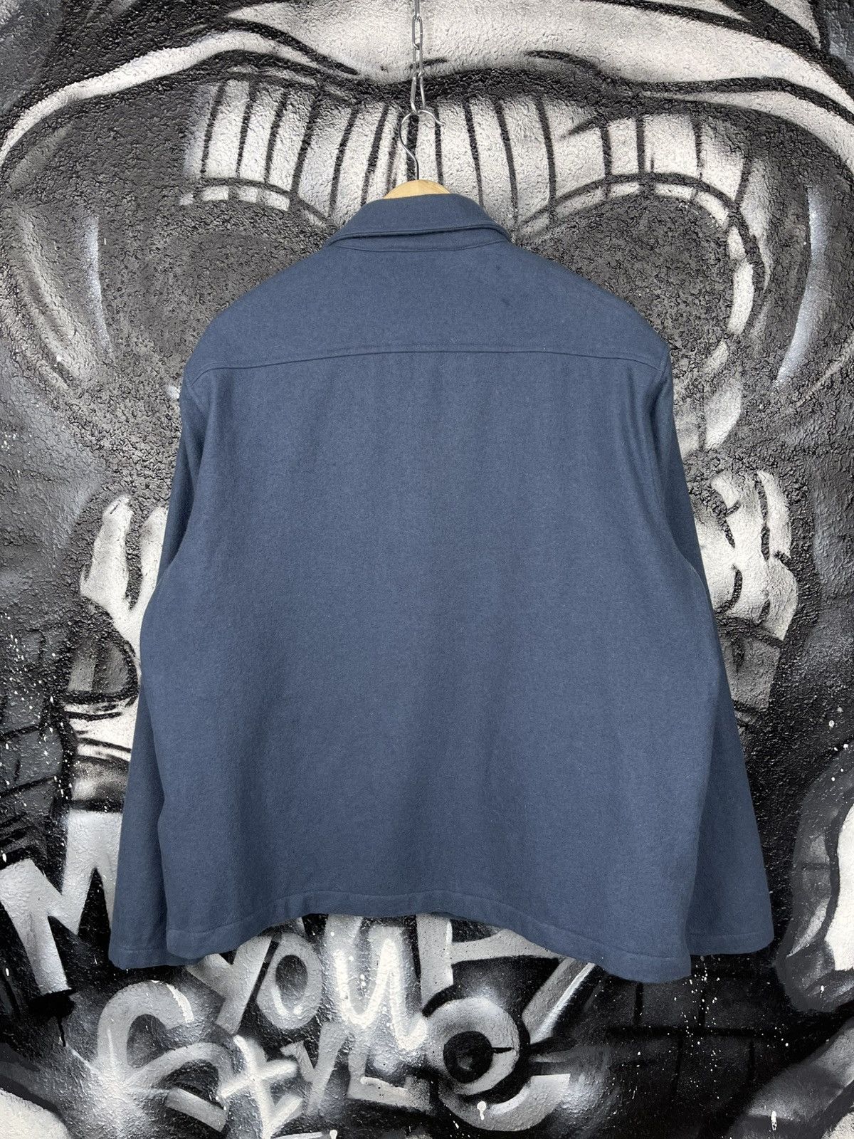 Noon Goons Noon Goons Blue Wool Full Zip Jacket Men’s Size L Size US L / EU 52-54 / 3 - 12 Thumbnail