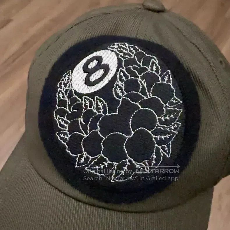 Dries Van Noten Dries Van Noten Co-branded Black Eight baseball cap Size ONE SIZE - 2 Thumbnail