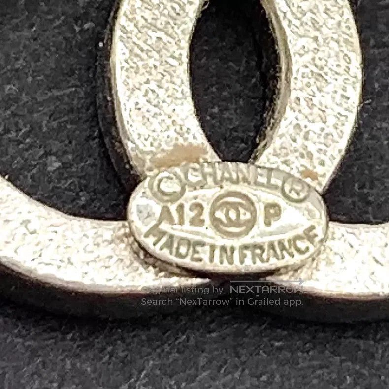Chanel Chanel Gold double C diamond stud earrings Size ONE SIZE - 6 Thumbnail