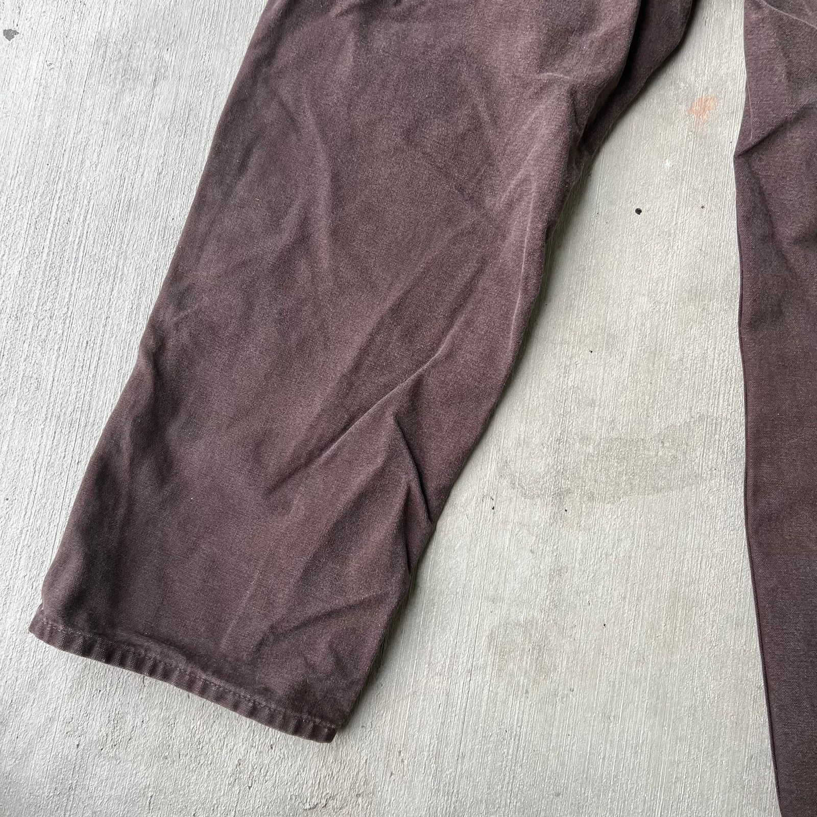 Carhartt × Vintage Carhartt brown double knee work wear carpenter pants Size US 35 - 7 Thumbnail