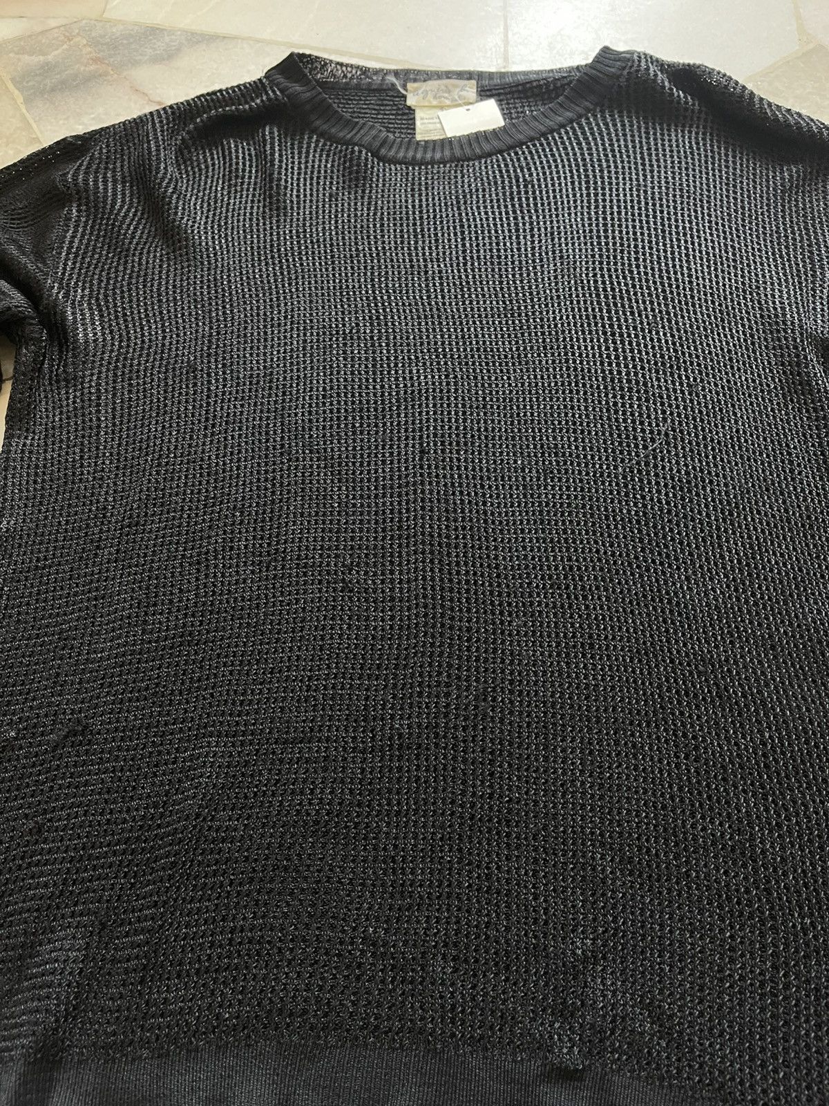 agnes b. Vintage Agnes B Homme Mesh Knitwear Size US M / EU 48-50 / 2 - 8 Thumbnail