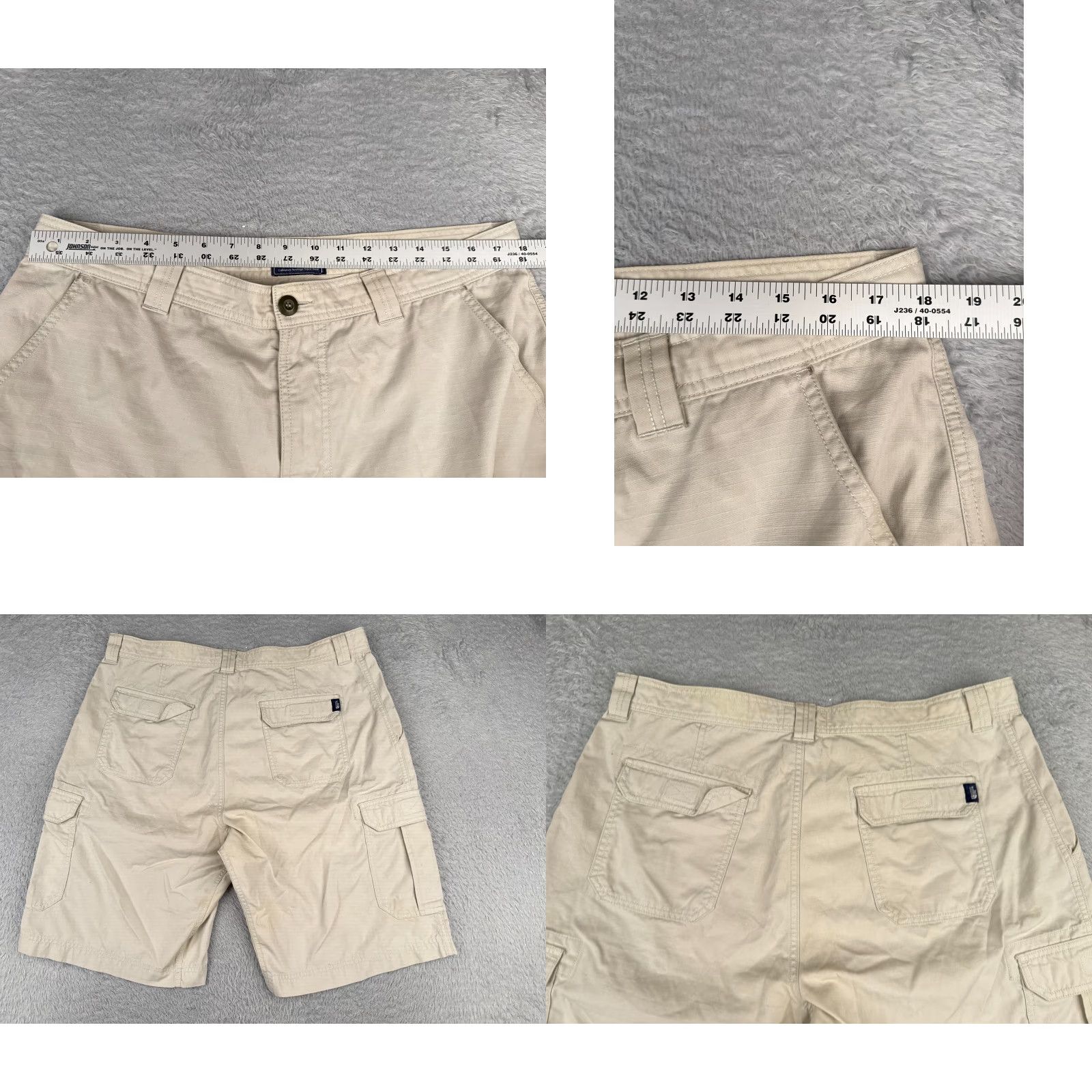 The North Face The North Face Shorts Men 40 Beige Cargo Cotton Blend Rip-Stop Hike 37x12 Size US 40 / EU 56 - 9 Thumbnail