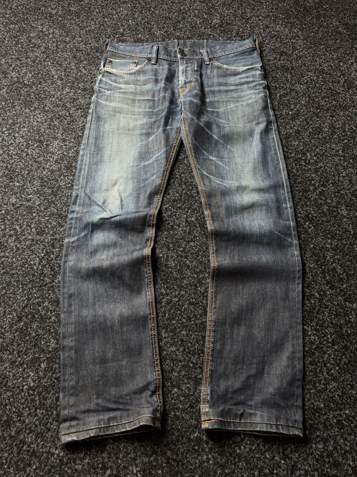 Vintage 00s Edwin SK505S Selvedge Japanese Denim Jeans 32x33