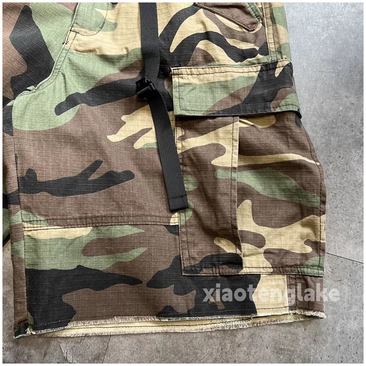 Vintage otl wtaps kapital style baggy outdoor camo cargo shorts Size US 36 / EU 52 - 5 Thumbnail