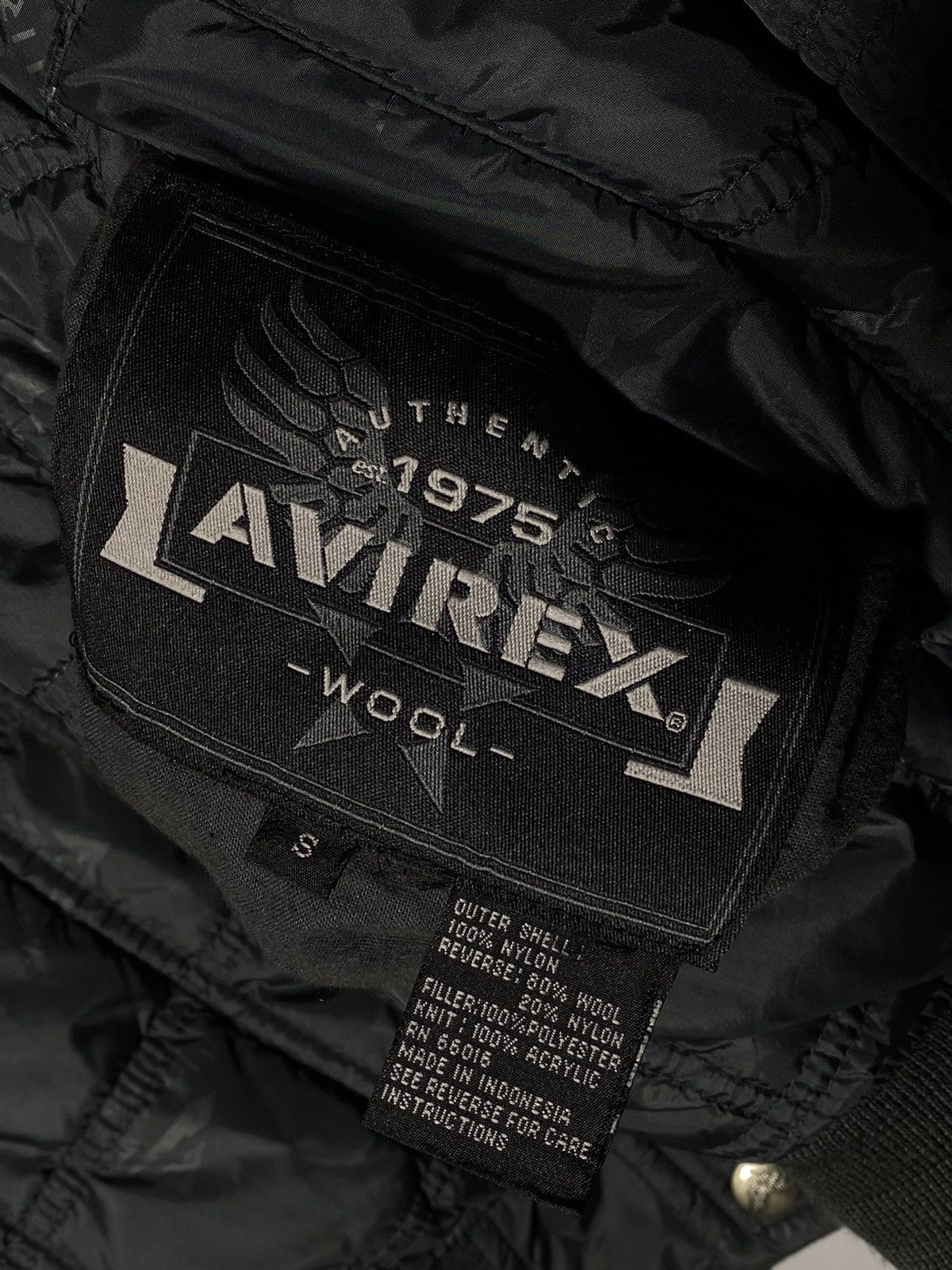 Avirex Vintage Avirex Bronx Reversible Varsity Jacket Wool Nylon Size US S / EU 44-46 / 1 - 23 Thumbnail
