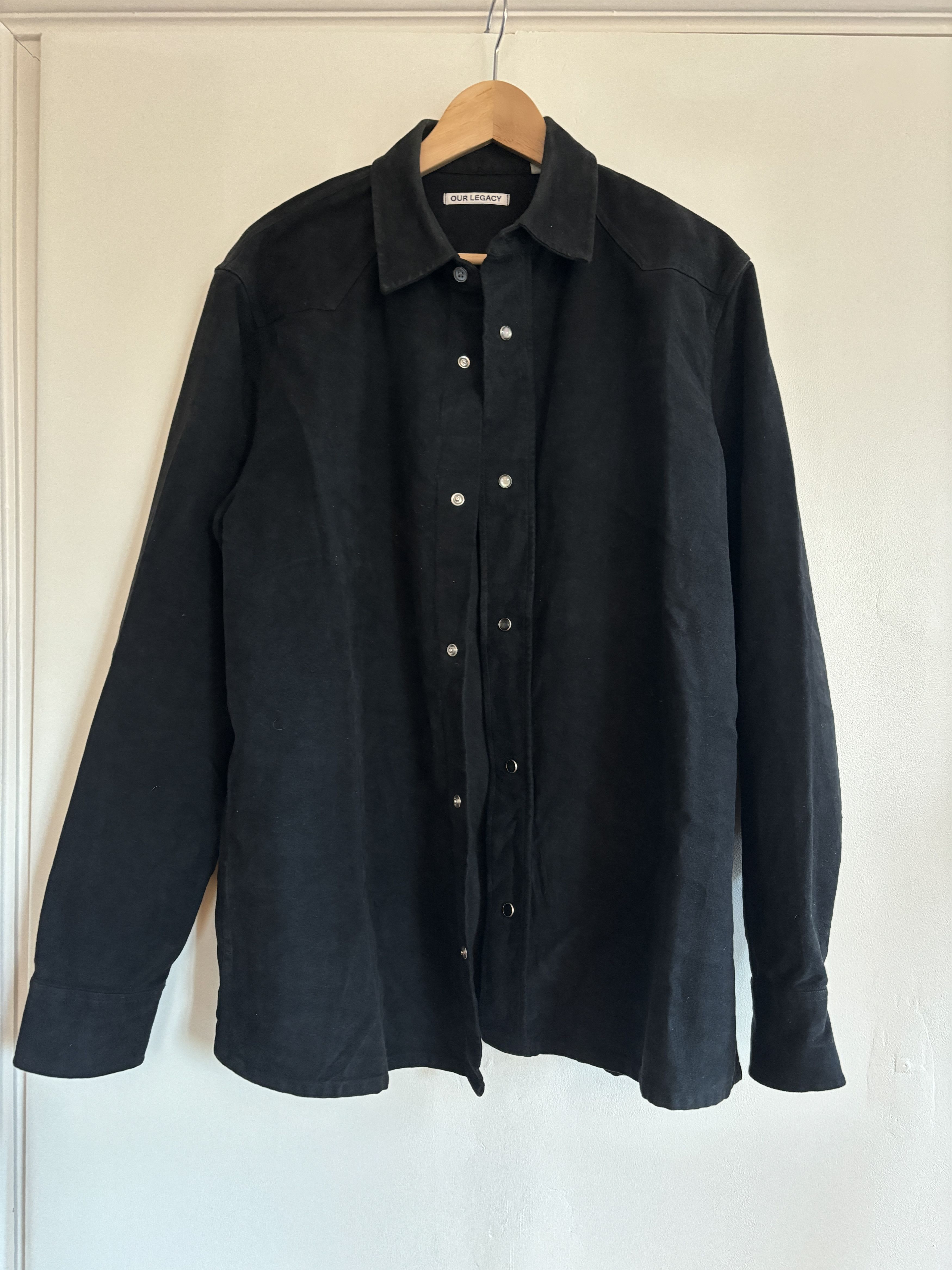 Our Legacy Black Fine Frontier Jacket Size US S / EU 44-46 / 1 - 6 Thumbnail