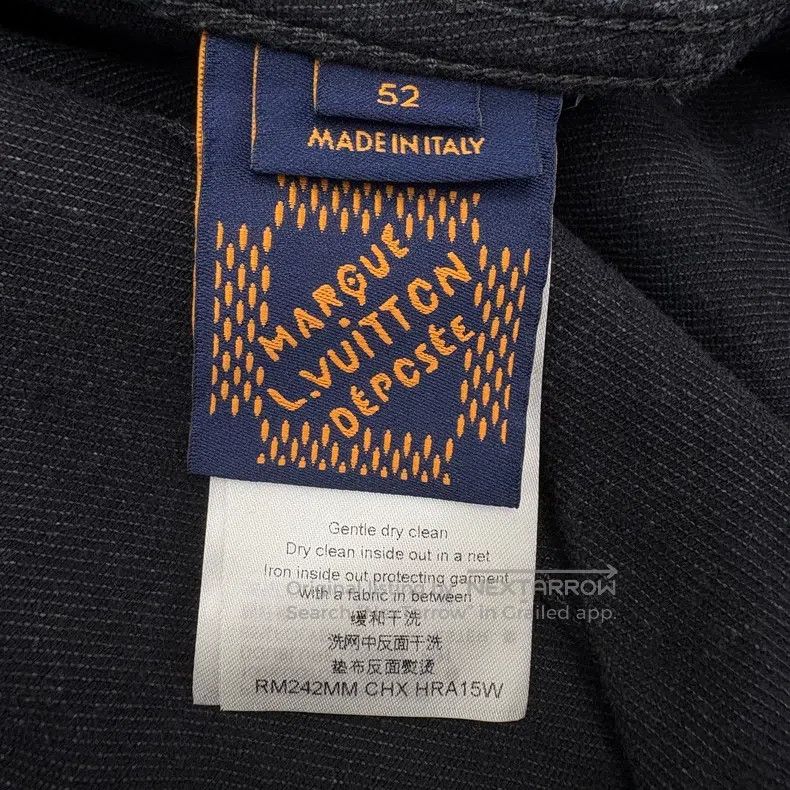 Louis Vuitton Louis Vuitton FW24 Fishnet Tri-Floral Full Logo Zip Jacket Size US L / EU 52-54 / 3 - 7 Thumbnail