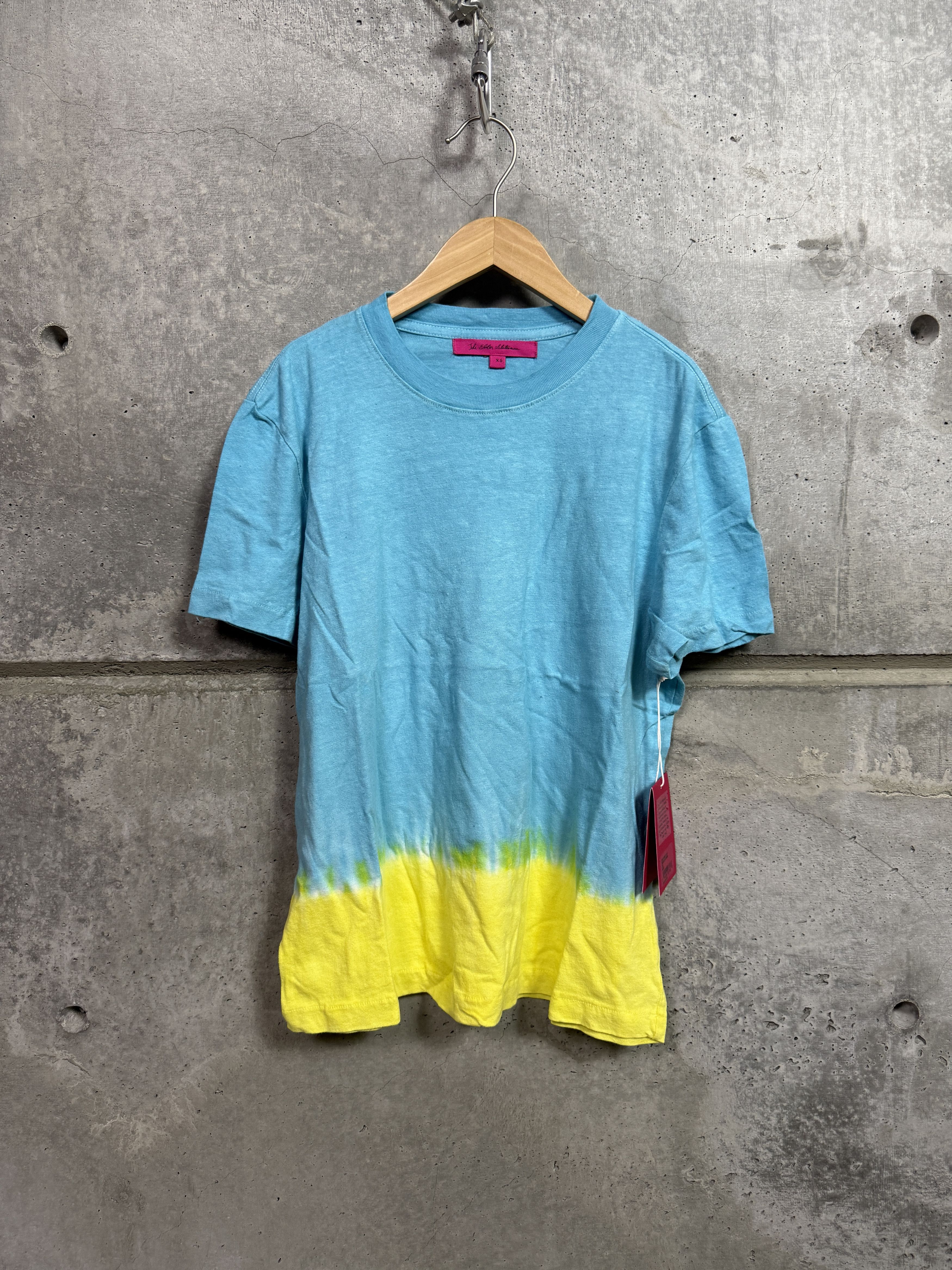 The Elder Statesman $325 The Elder Statesman Dipped Tie-Dye Short Sleeve Tee Size XS / US 0-2 / IT 36-38 - 1 Thumbnail