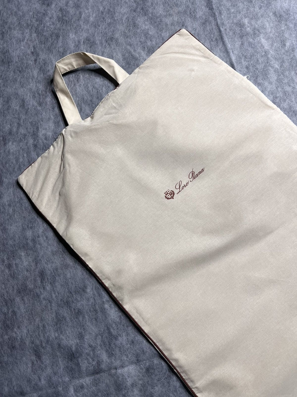 Loro Piana Loro Piana Garment Cover Ivory Suit Dust Bag 50/118 Size ONE SIZE - 4 Thumbnail