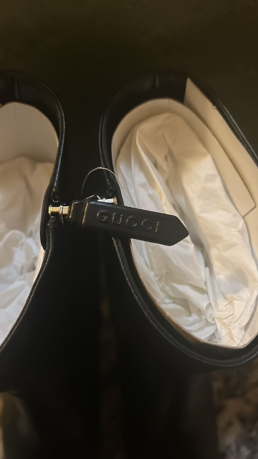 Gucci Gucci Blondie 55mm Ankle Boots size 41.5 Size US 11.5 / IT 41.5 - 10 Thumbnail
