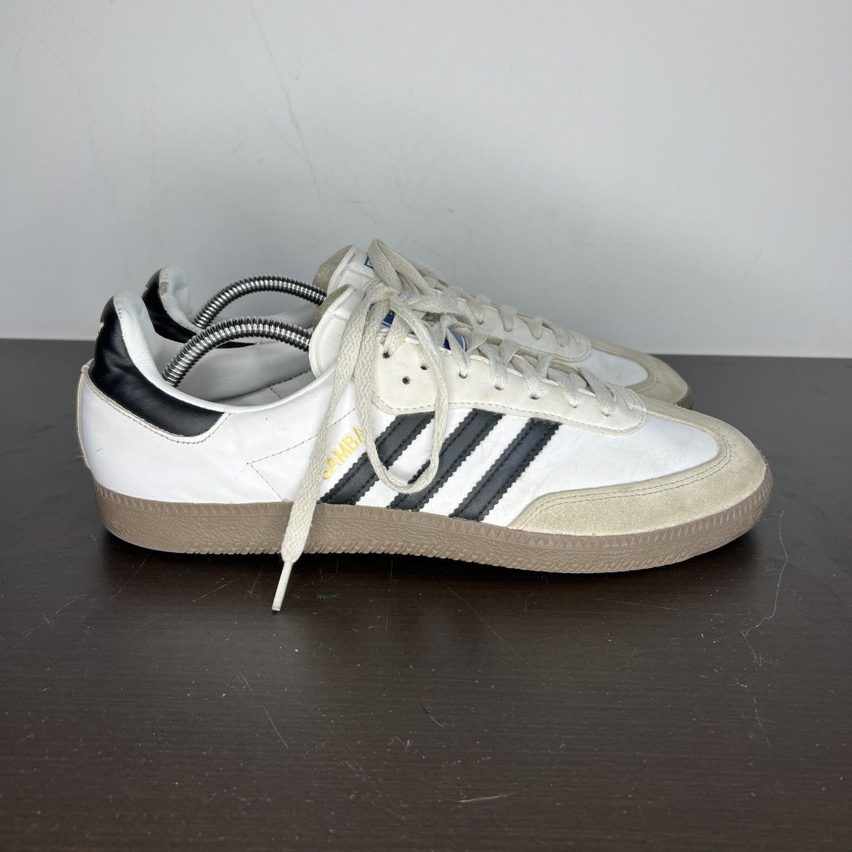 Adidas × Vintage Adidas Samba OG B75806 Men's Black White Sneakers Shoes 11.5 Size US 11.5 / EU 44-45 - 4 Thumbnail