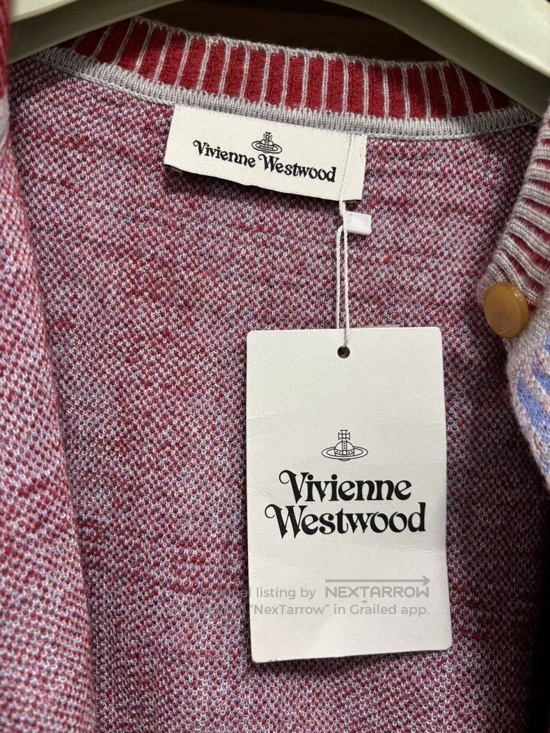 Vivienne Westwood Vivienne Westwood Plaid Knit Cardigan Size S / US 4 / IT 40 - 7 Thumbnail