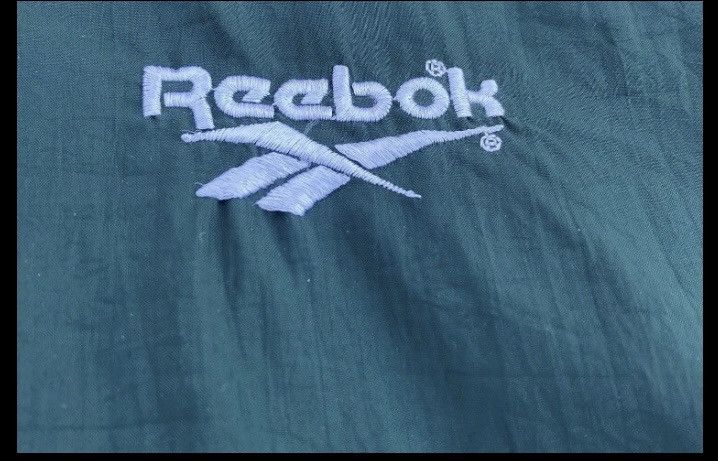 Reebok Reebok big shoulder logo full zip nylon jacket Size US XXL / EU 58 / 5 - 6 Thumbnail