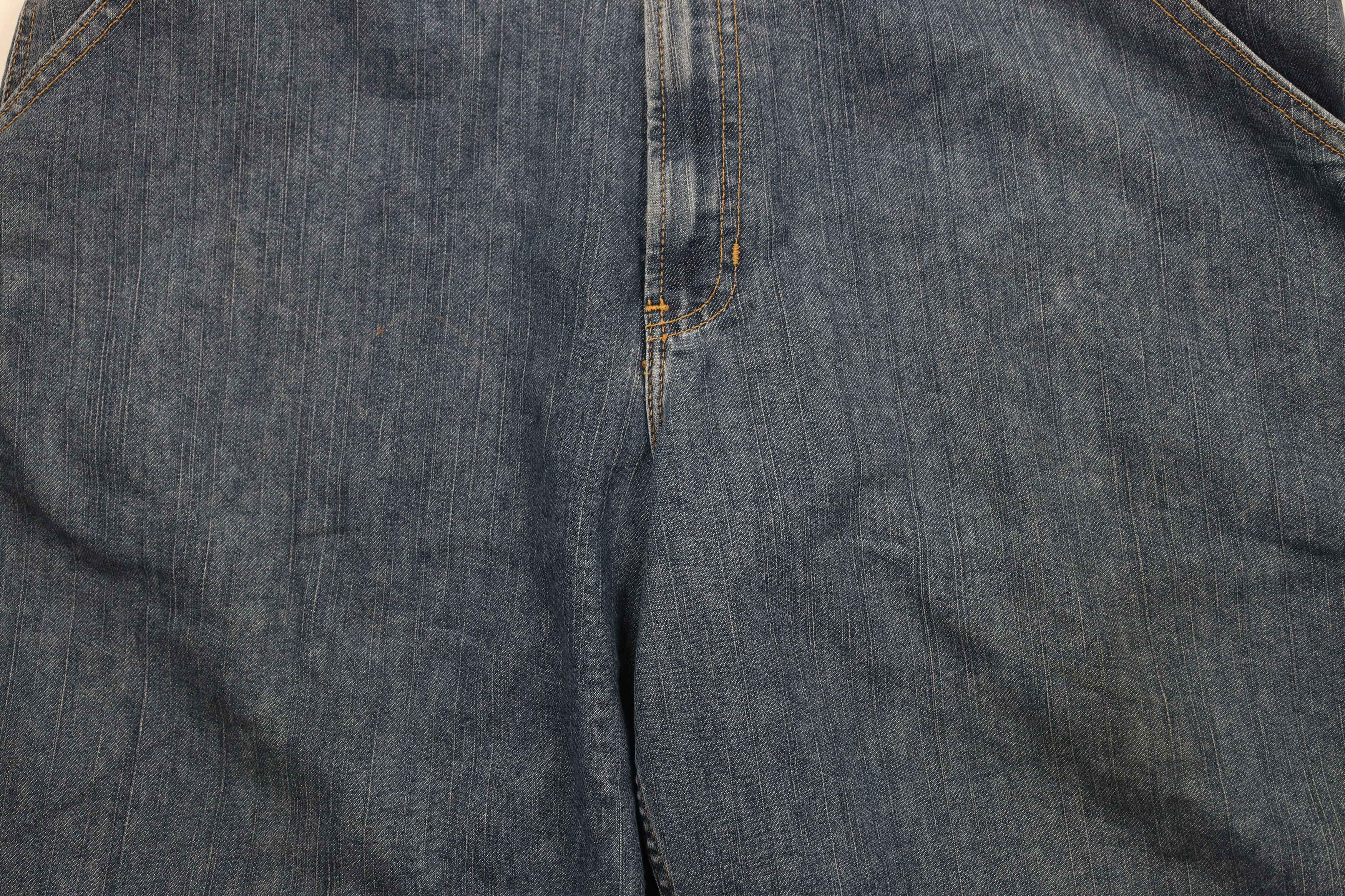 Tommy Hilfiger × Vintage Vintage Y2K 2001 Tommy Hilfiger Baggy Fit Denim Jean Shorts Size US 38 / EU 54 - 3 Thumbnail